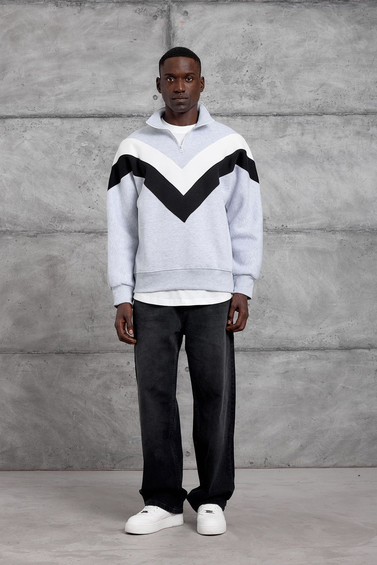 NOMARC Rahat Bisiklet Yaka Sweatshirt 2