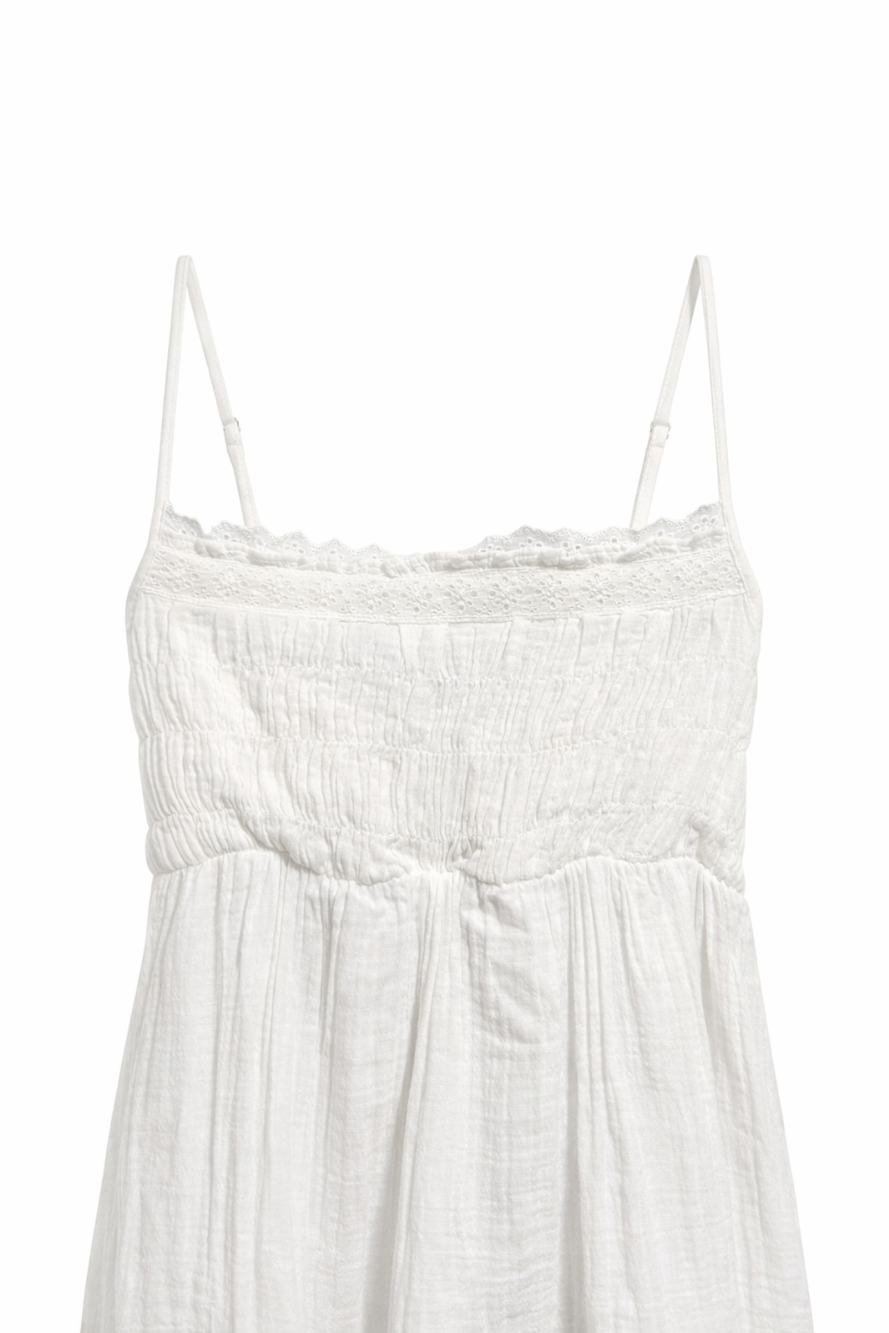 Mixray Sleeveless Square-Neck Cotton Maxi Dress 2