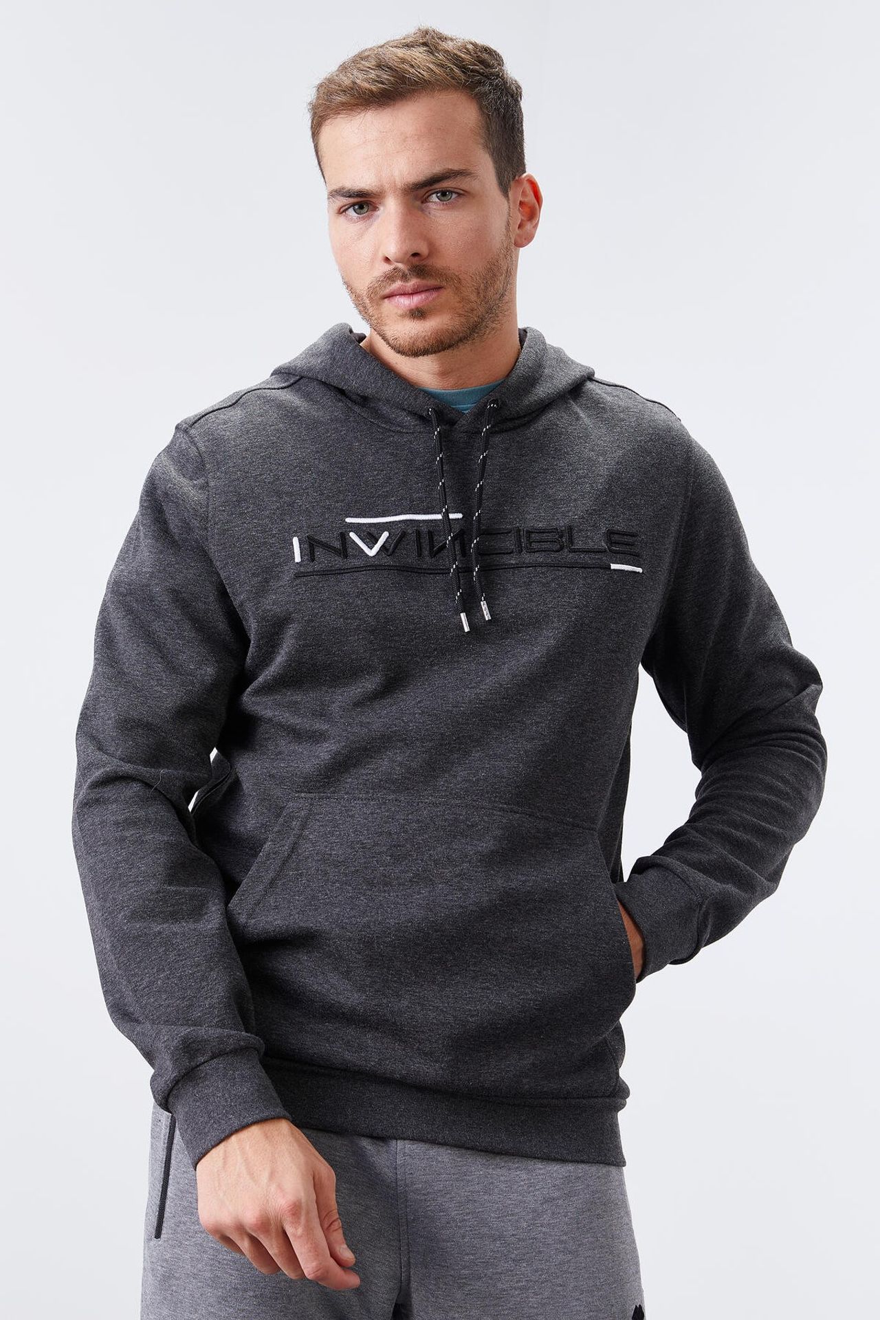 TOMMY Men's Printed Hooded Sweatshirt With Pocket 3
