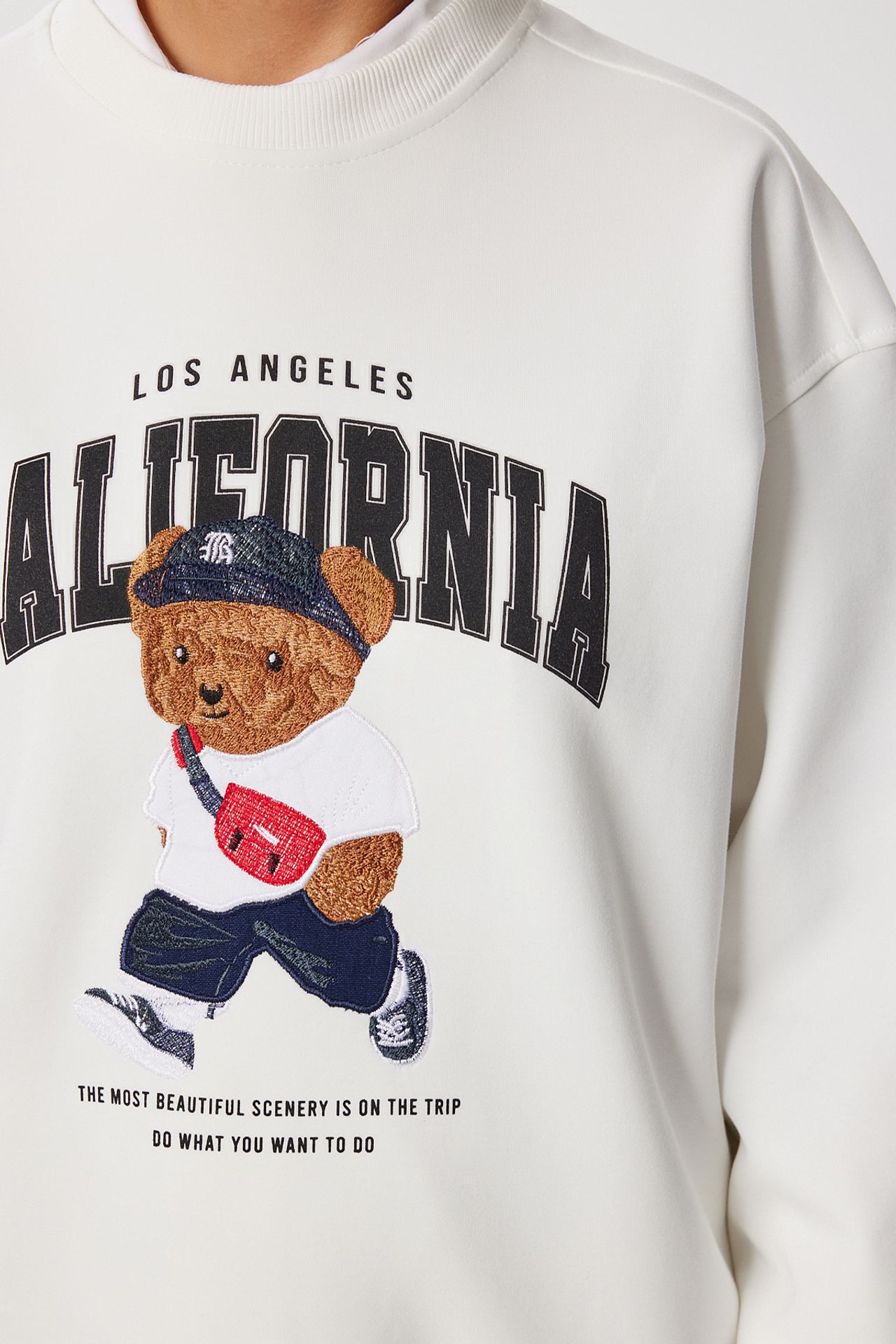 ISTANBUL Crew Neck Printed Sweatshirt 6