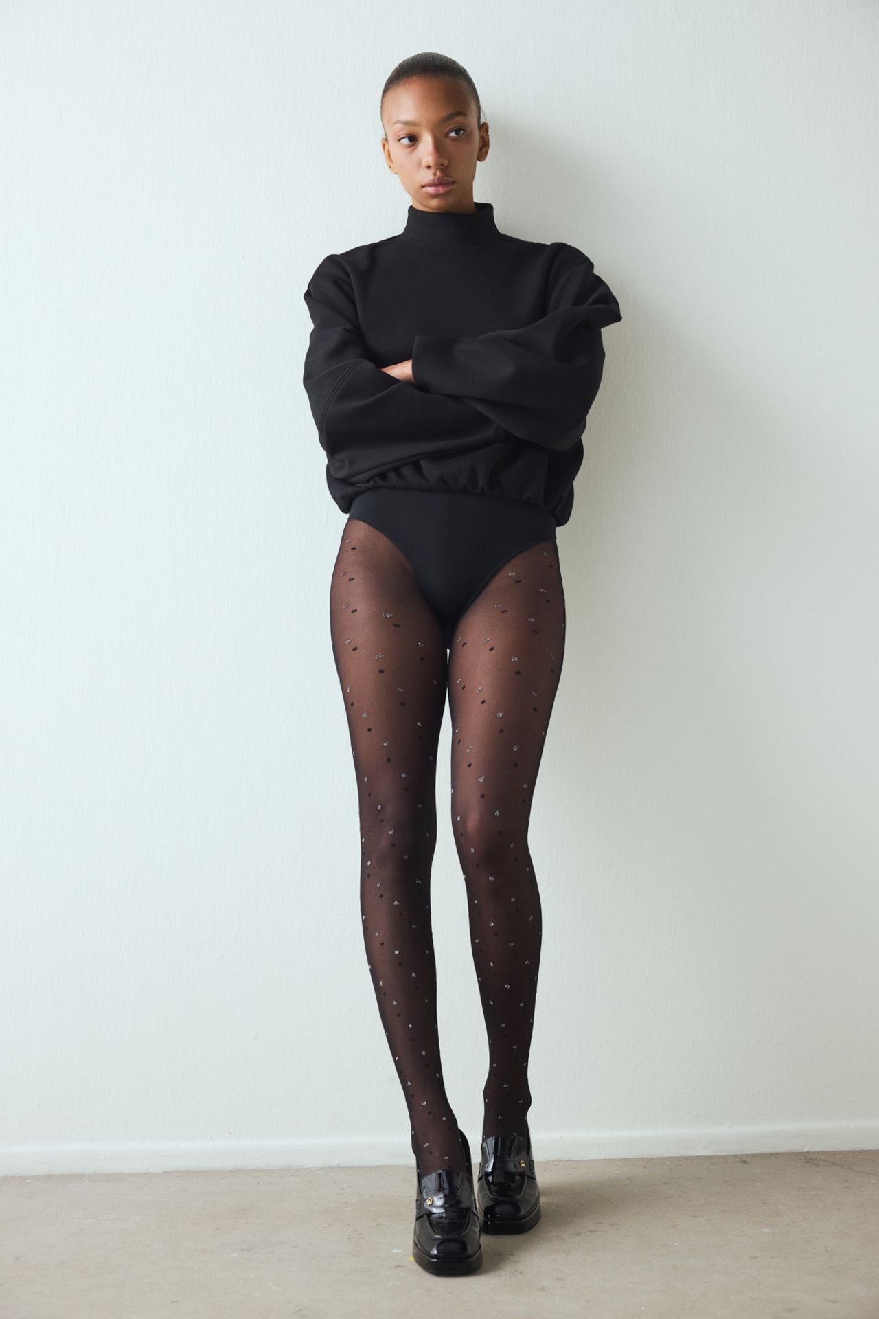 PENTI Shiny Dotted Tights 3