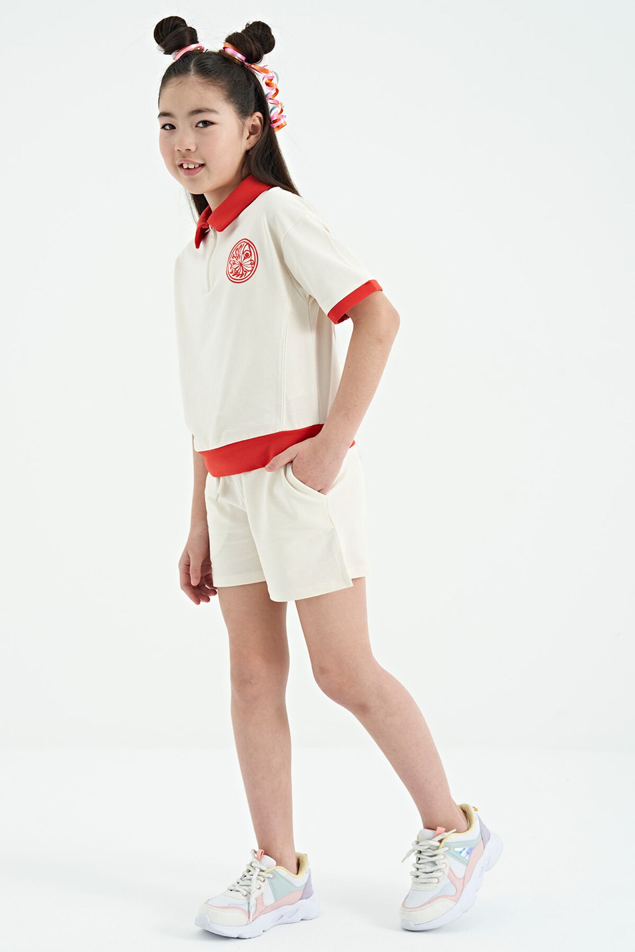 TOMMY Youth Cotton-Blend Pajama Set 1