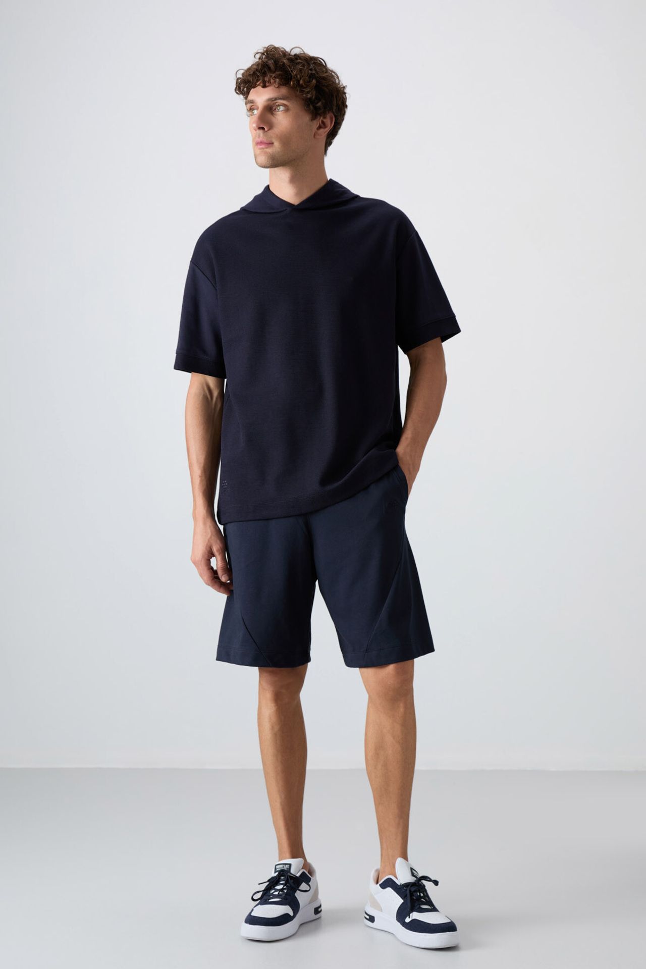 TOMMY Oversized Hooded Short-sleeve T-shirt 4