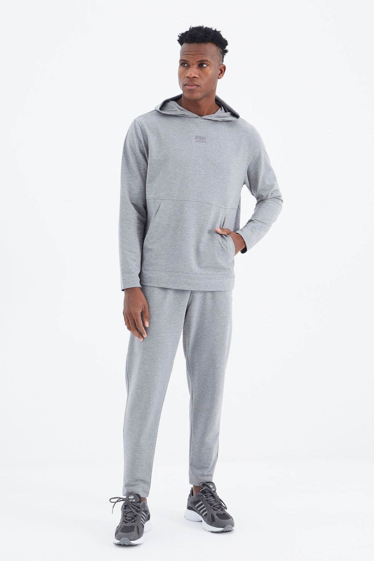 TOMMY Men's Hooded Sweatshirt And Pants Set 5