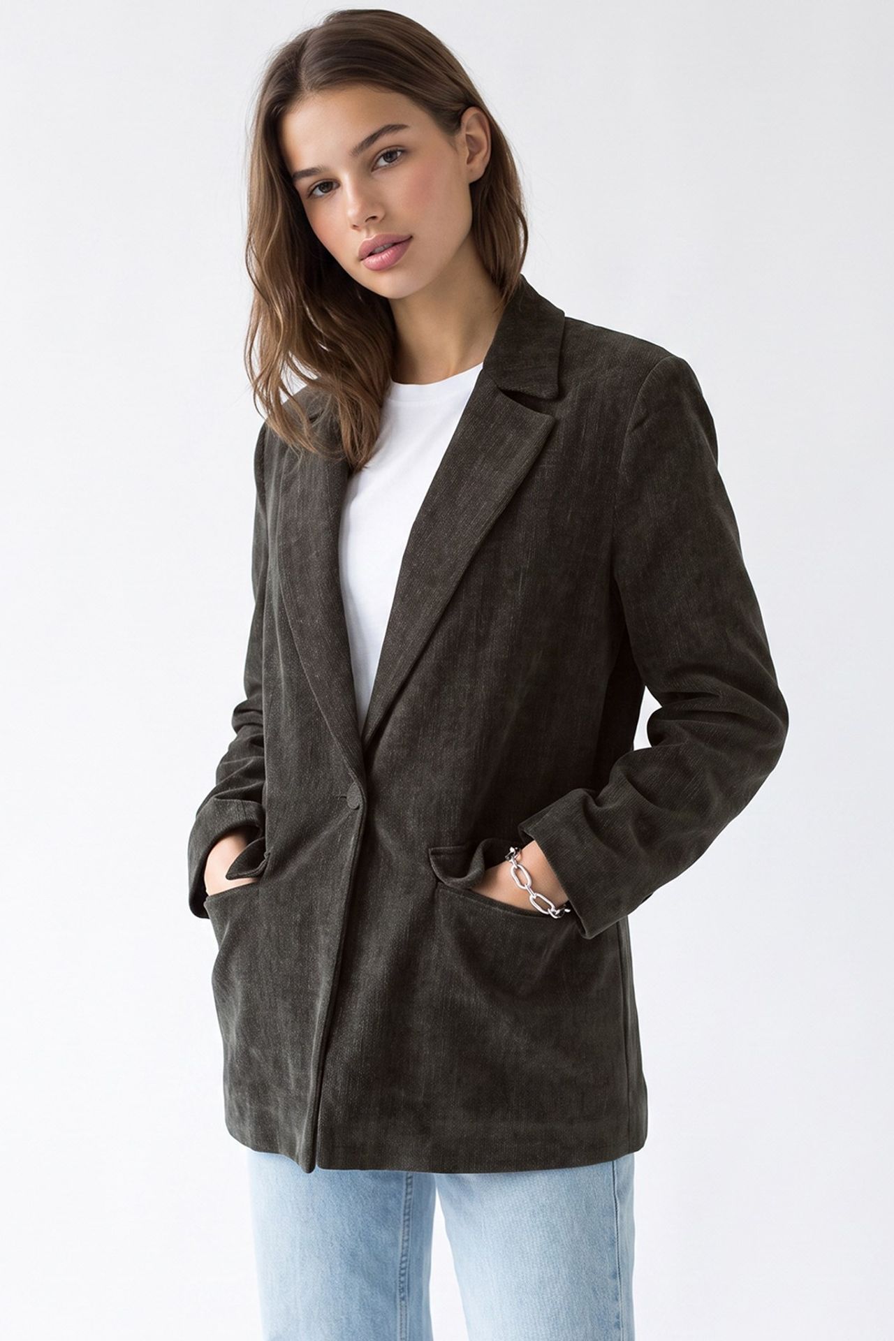 MIXRAY Kadın Blazer Ceket 1