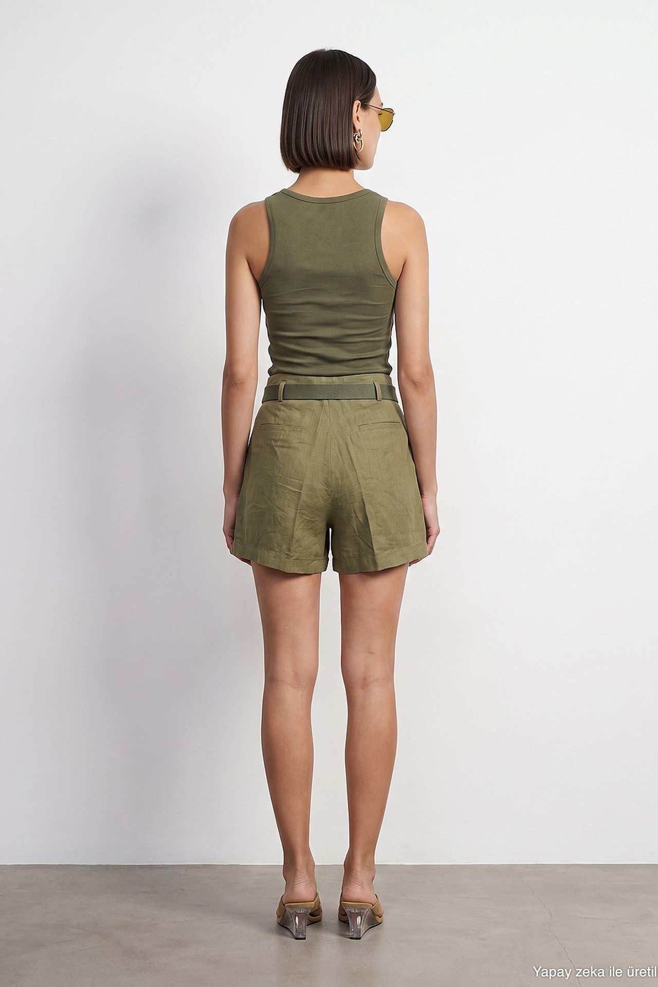 DILVIN Linen Shorts 2