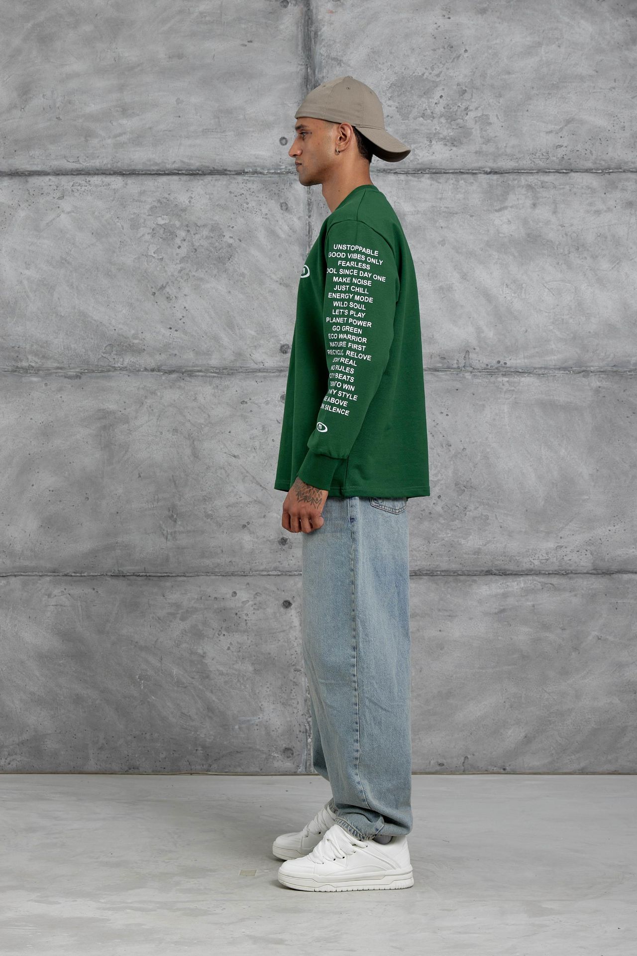 NOMARC Rahat Bisiklet Yaka Sweatshirt 3