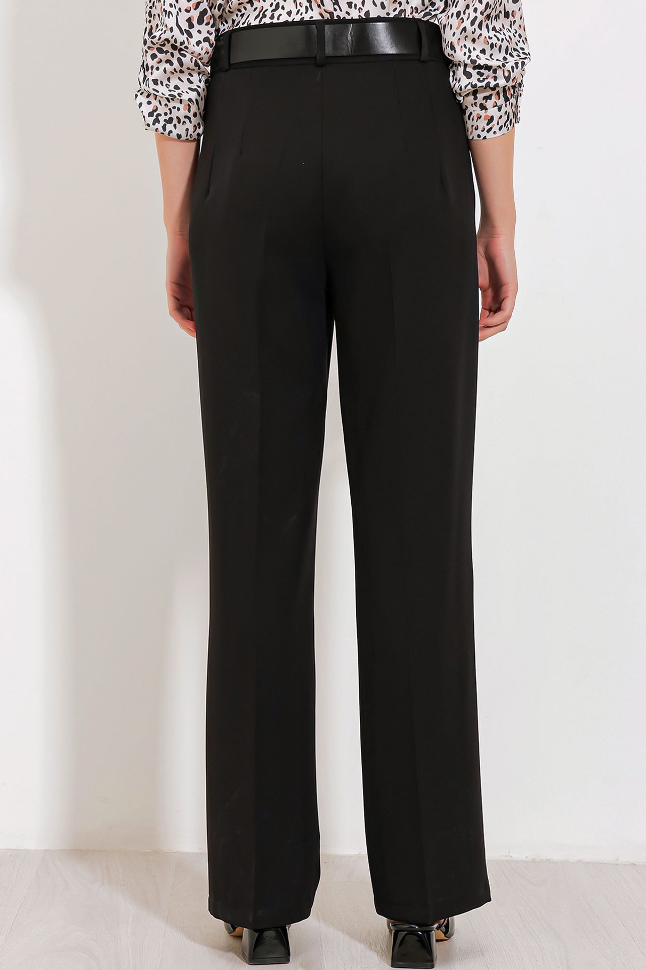 BDART High Waist Straight Leg Crepe Pants 6