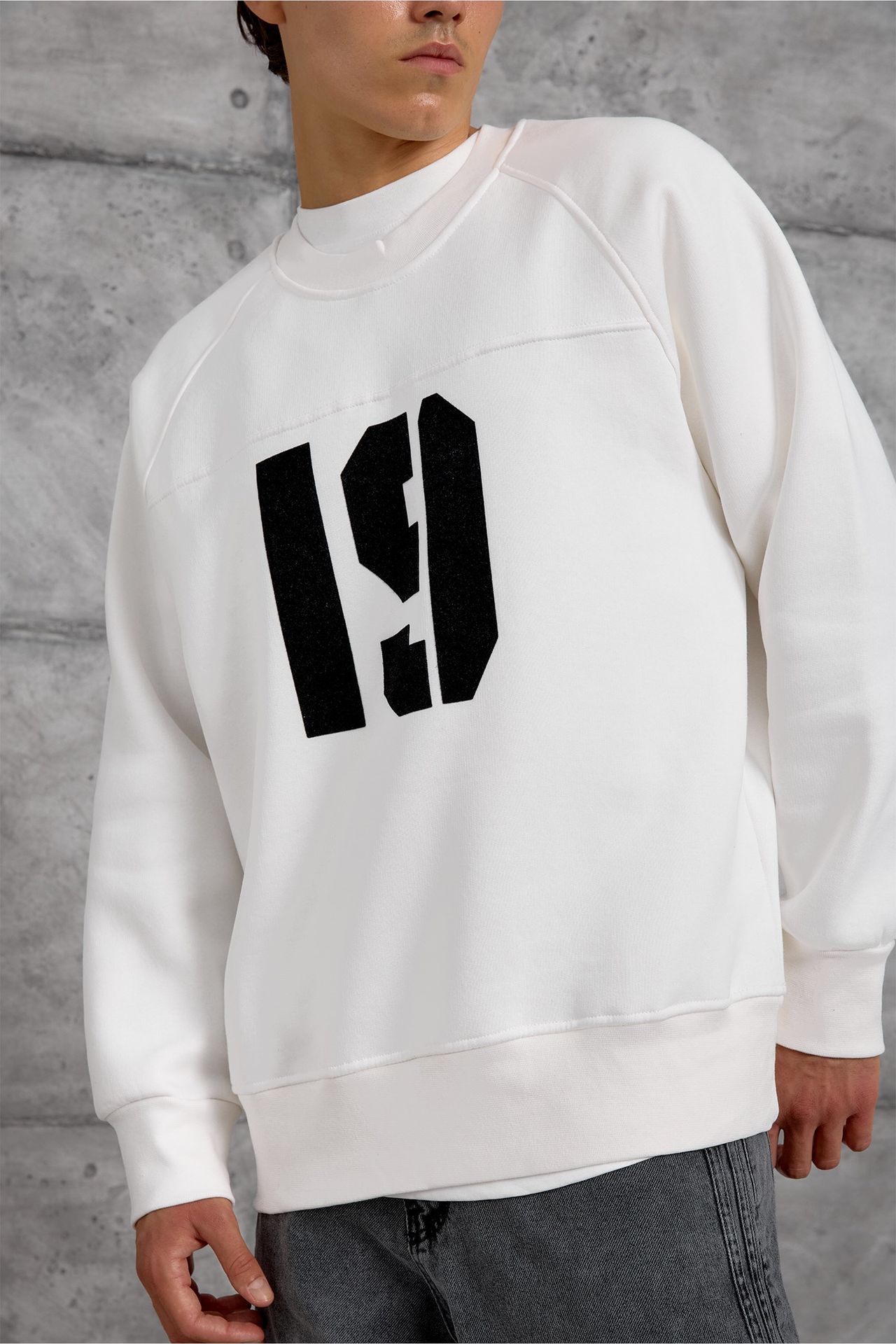 NOMARC Regular Kalıp Bisiklet Yaka Sweatshirt 2