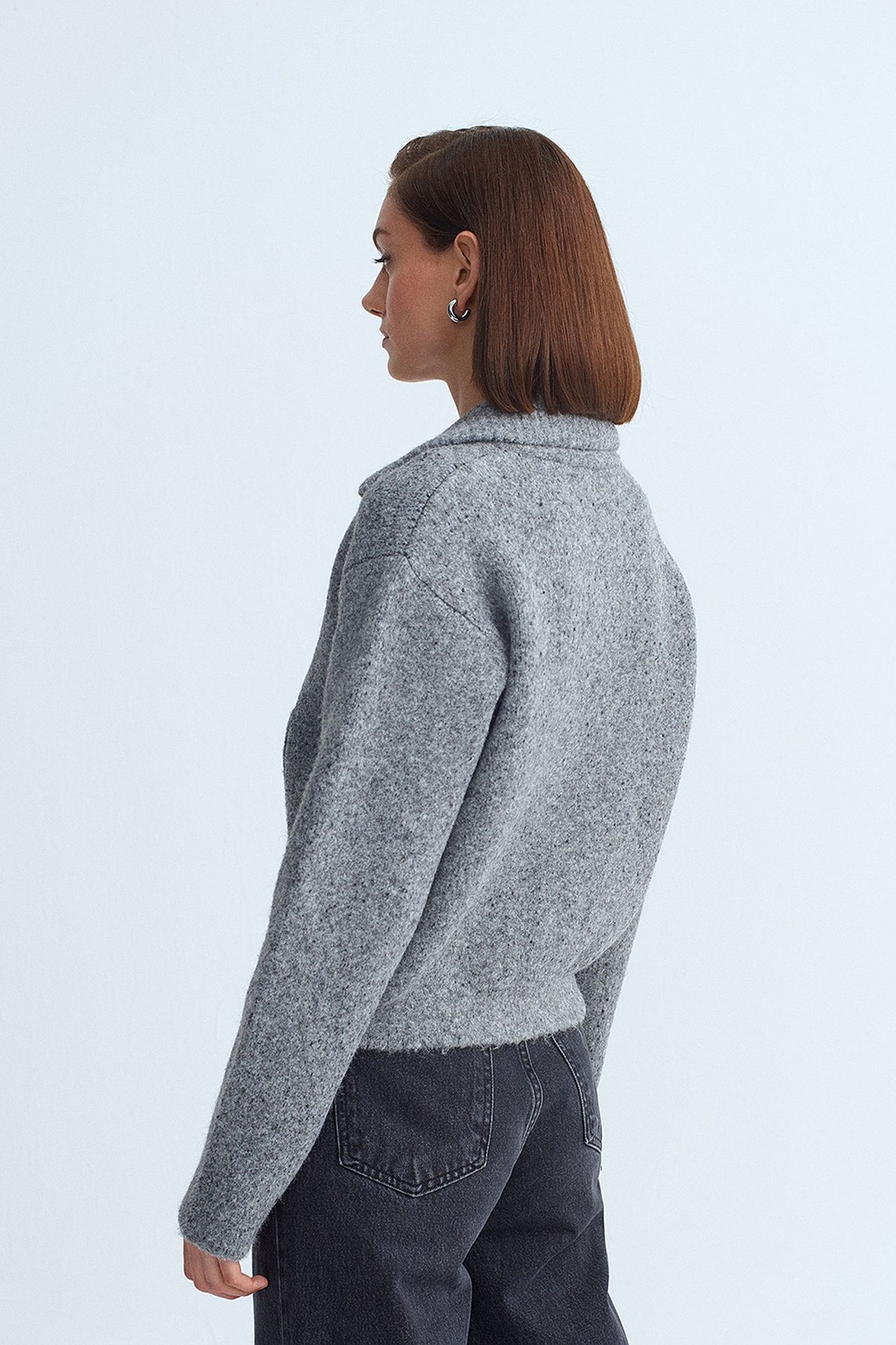 DILVIN Women’s Wool-blend Cardigan 2