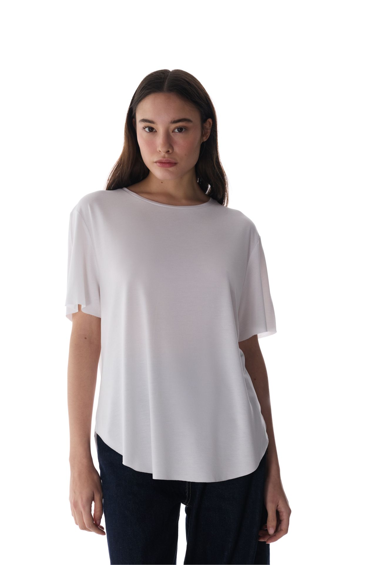 PENTI Crew Neck Oversize Modal T-Shirt 3