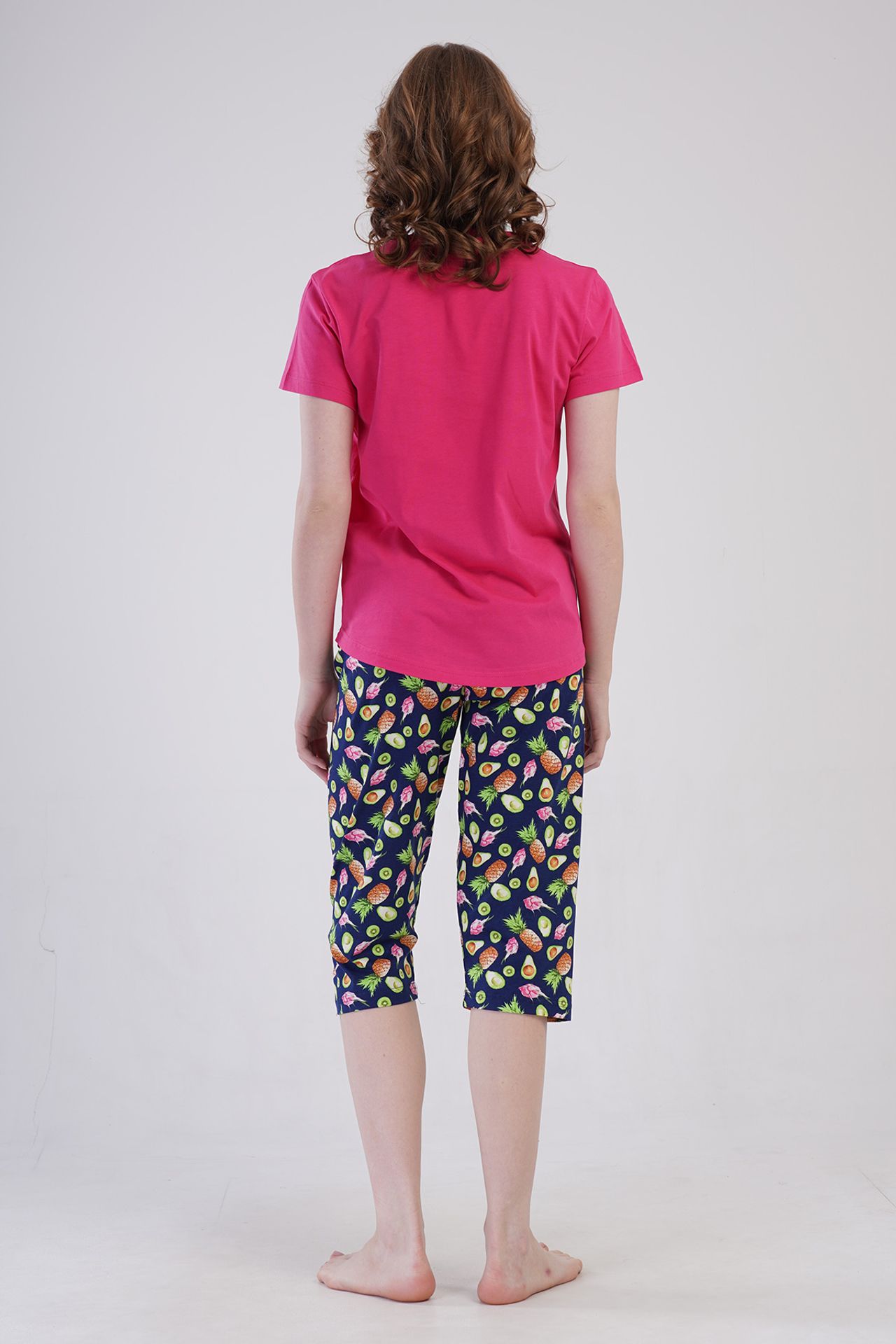 YAKE Rahat İki Parçalı Pijama Takımı 4