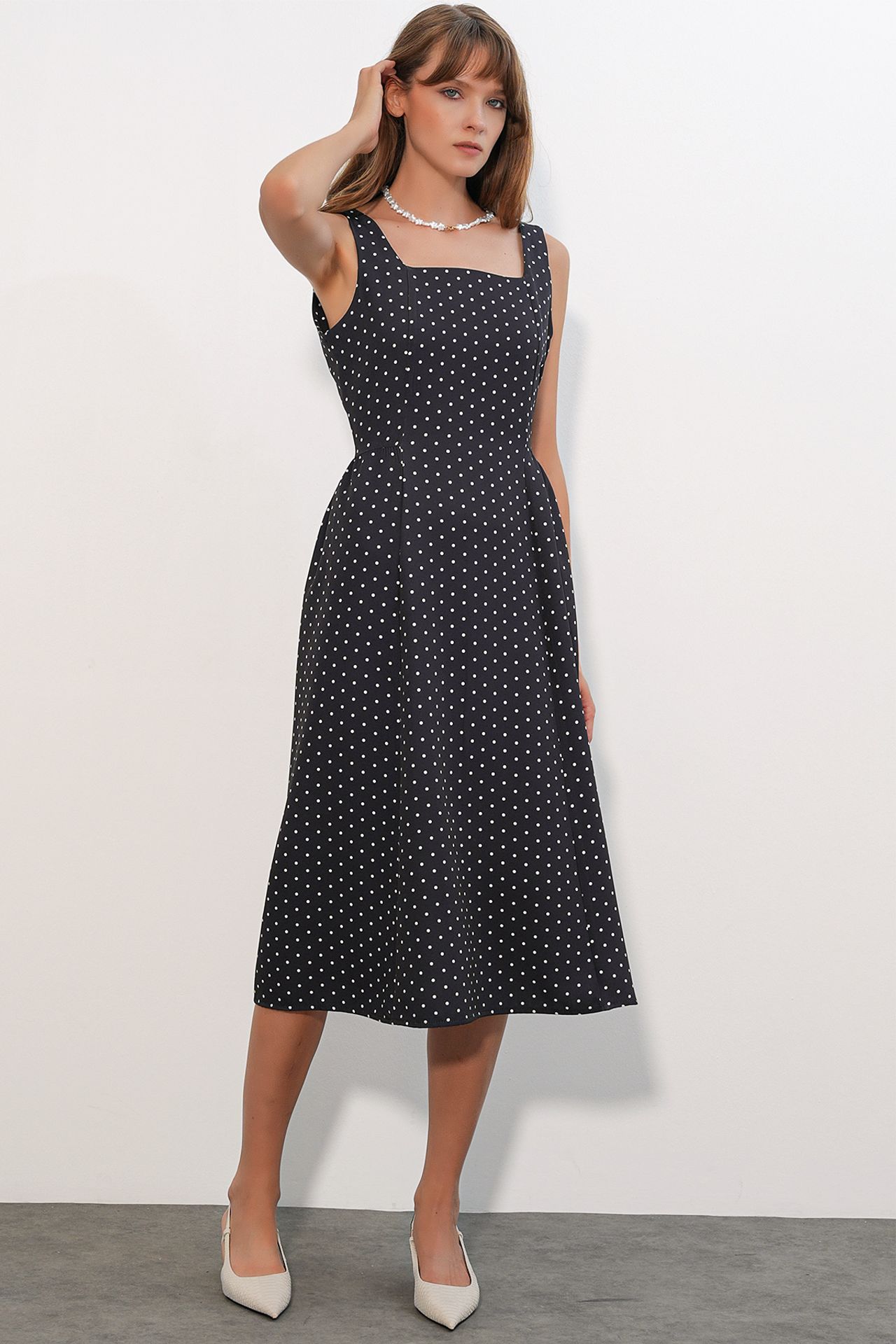 BDART Polka Dot A-Line Midi Dress 3