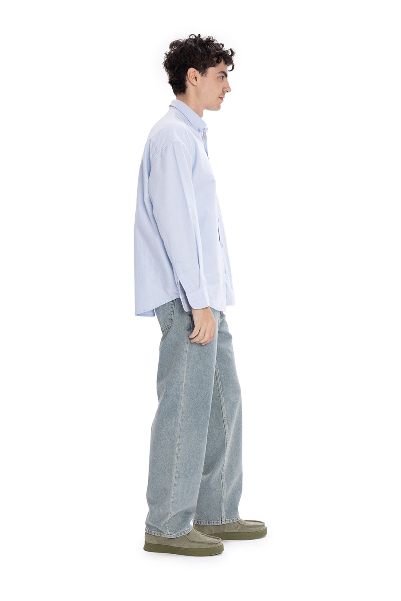 GIESTO Men's Cotton Poplin Textured Shirt 4