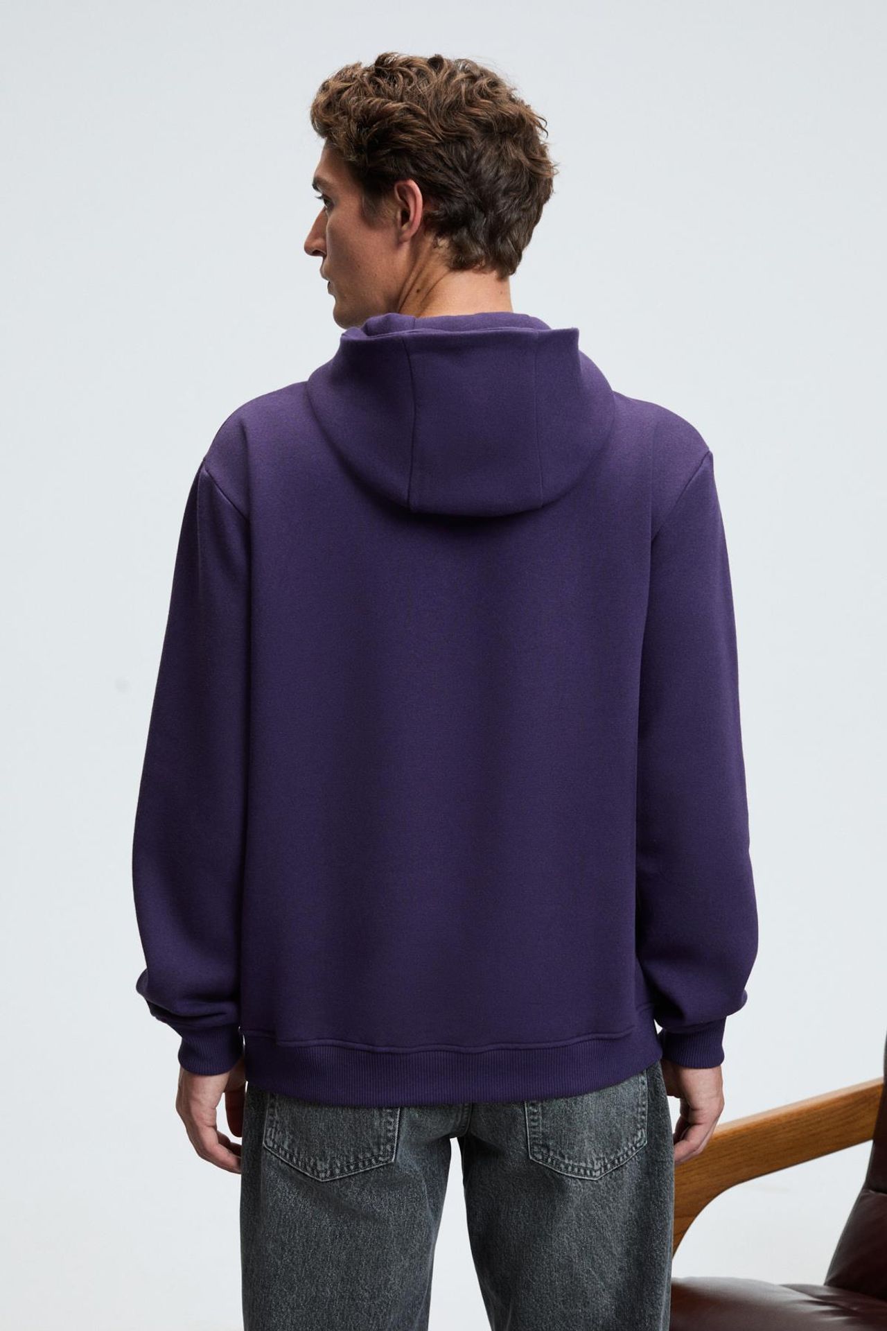 GRIMELANGE Geniş Kesimli Kapüşonlu Cepli Sweatshirt 6