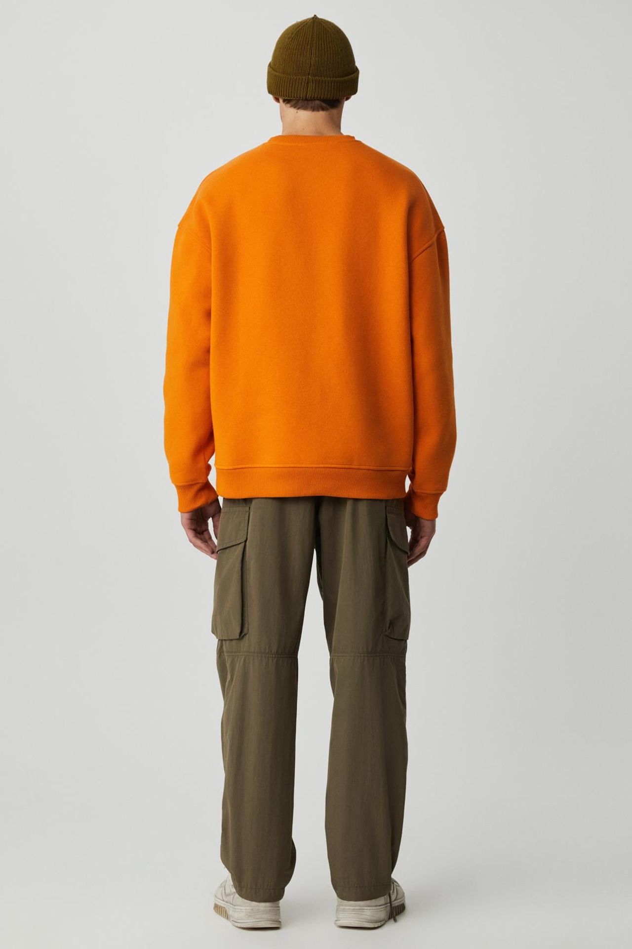 GRIMELANGE Baskılı Bisiklet Yaka Sweatshirt 5