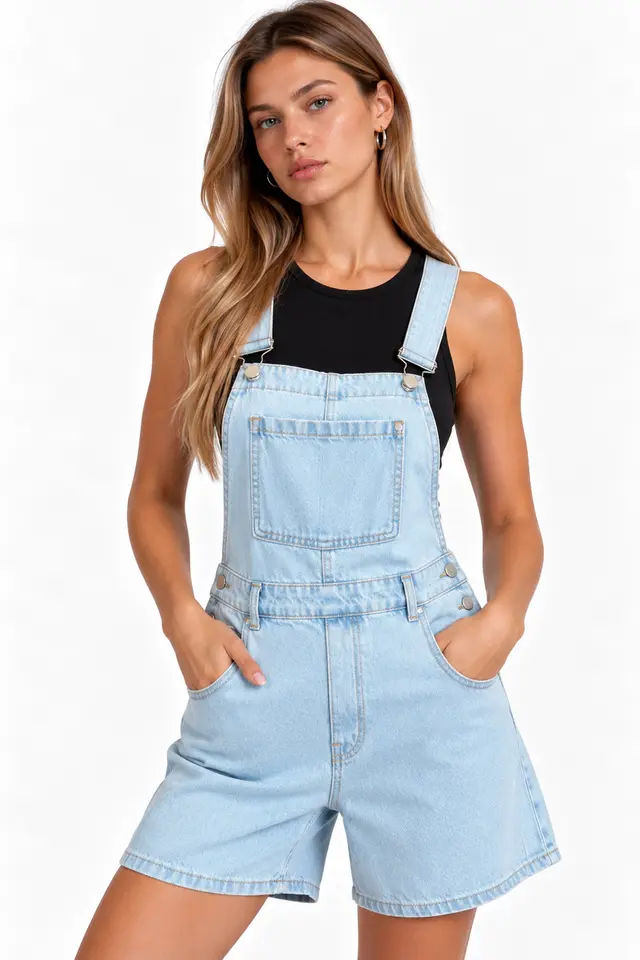 SQUALO Women's Cotton Jumpsuit
