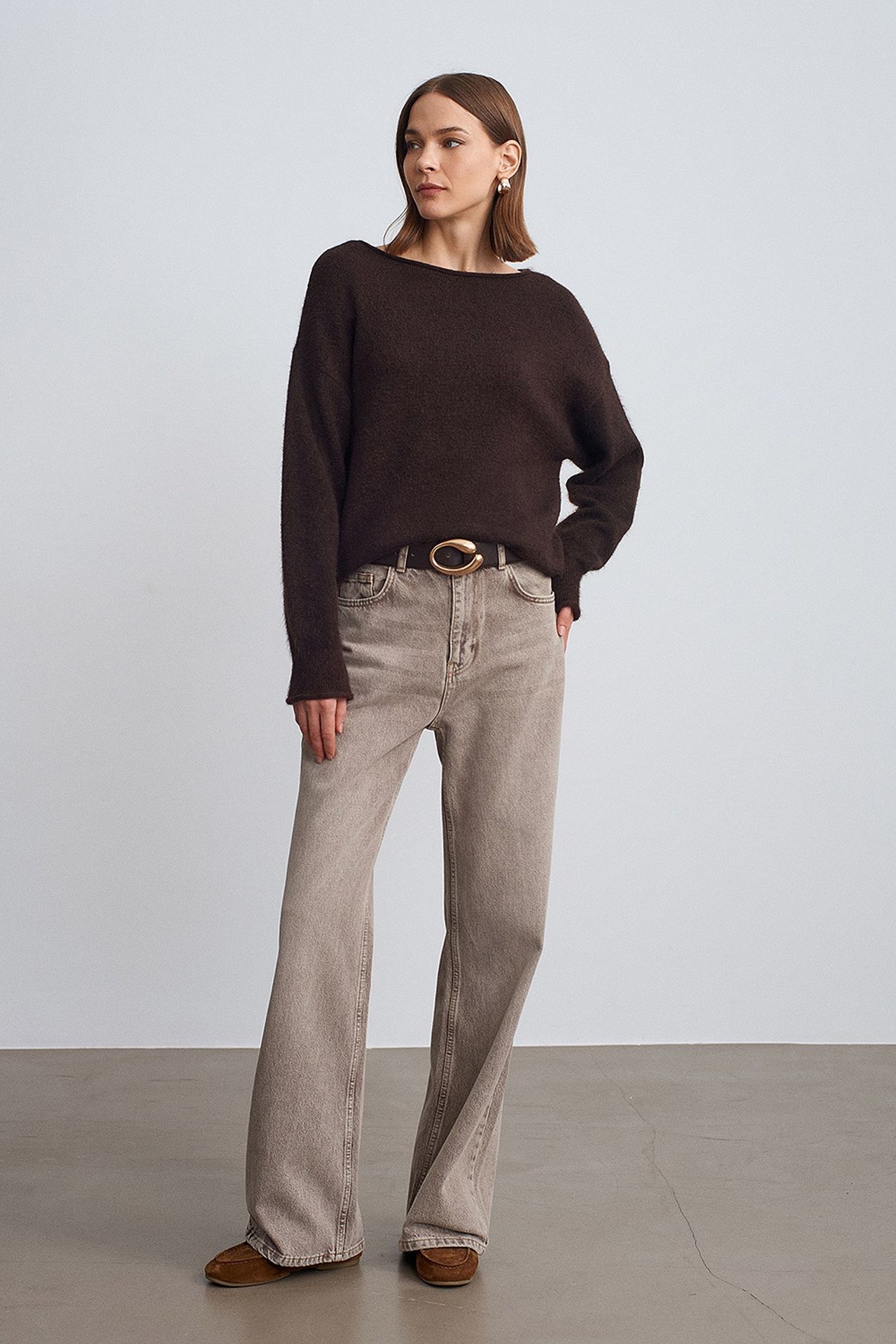 DILVIN Women's Knit Sweater 4