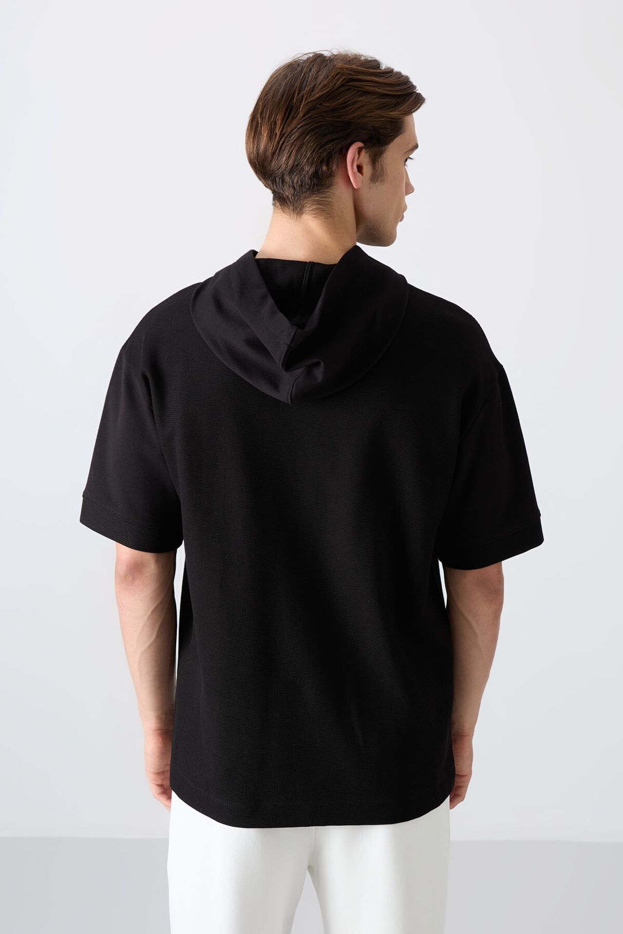 TOMMY Oversized Hooded Short-sleeve T-shirt 6
