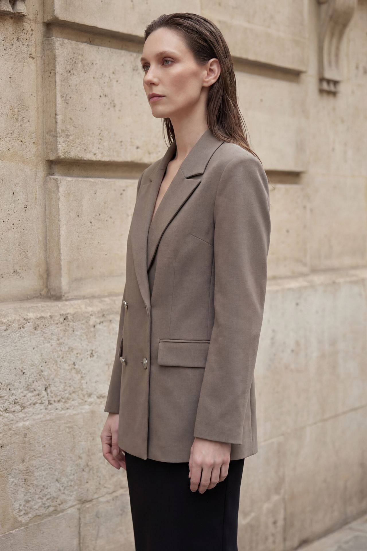 MY FASHION Buttoned Blazer Jacket 3