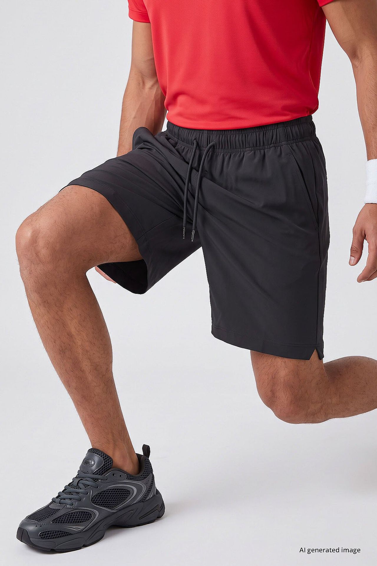 TOMMY Mid Waist Straight Leg Shorts 3