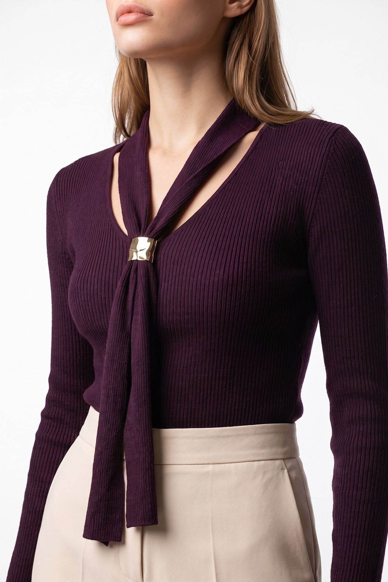 MIXRAY Women’s Viscose Blend Sweater 2