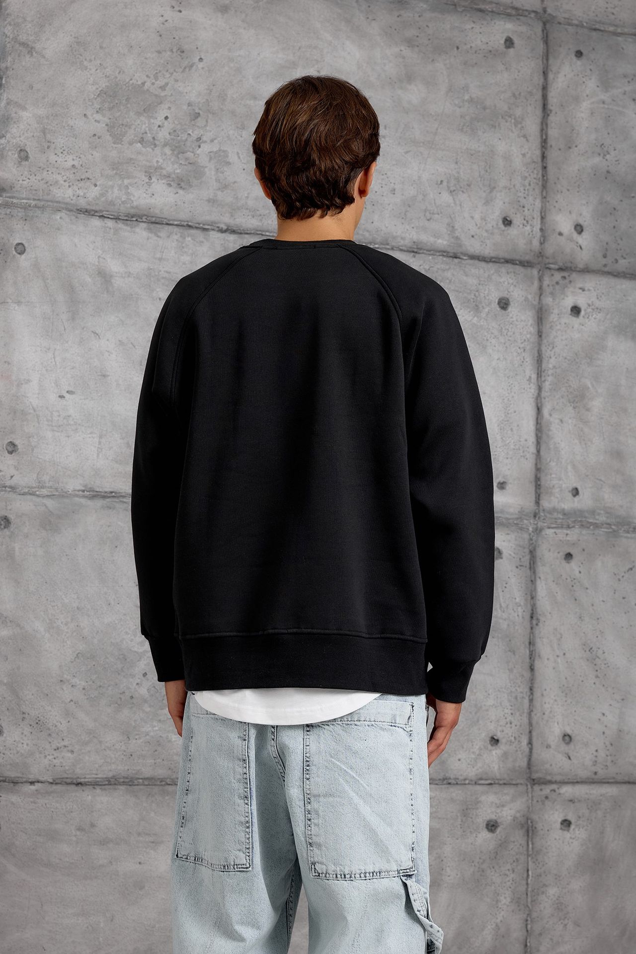 NOMARC Regular Kalıp Bisiklet Yaka Sweatshirt 4