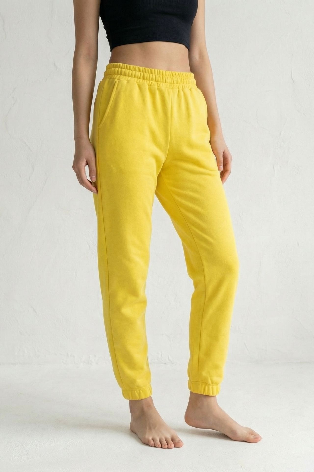 MY FASHION Elastic Waist Jogger Sweatpants 3