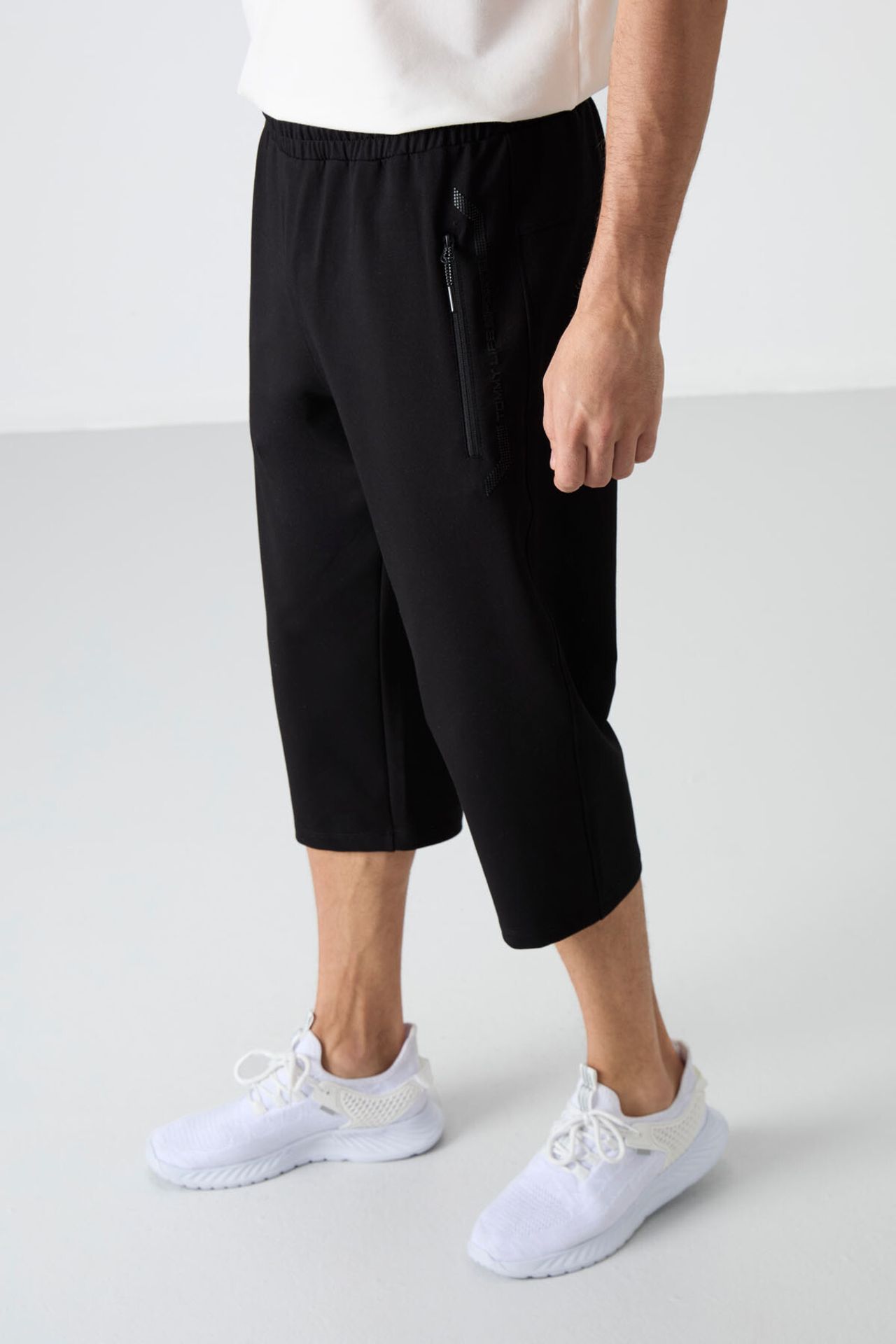TOMMY Men's Capri Cycling Shorts 4