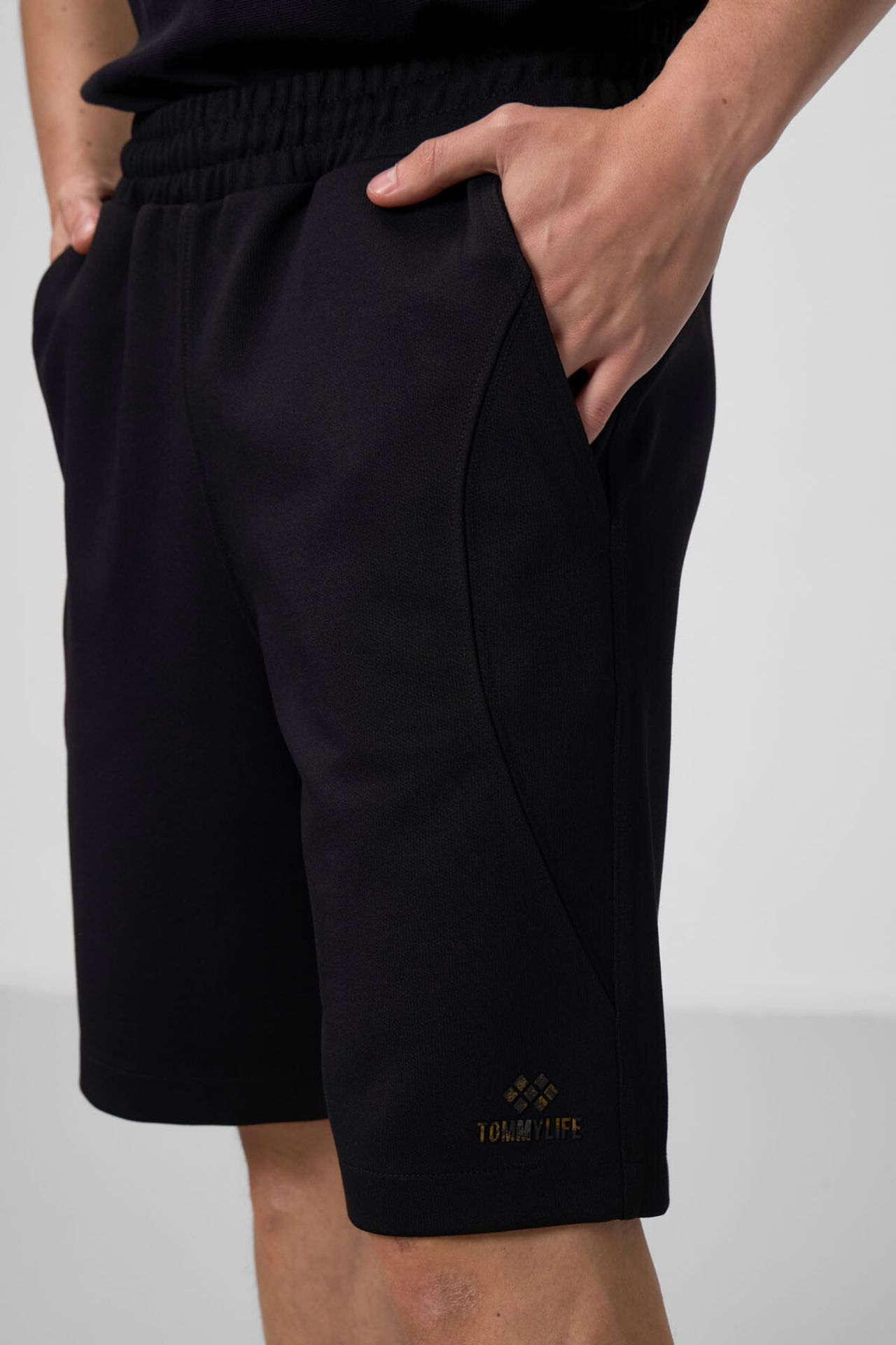 TOMMY Oversized Cotton-Blend Knit Shorts 3