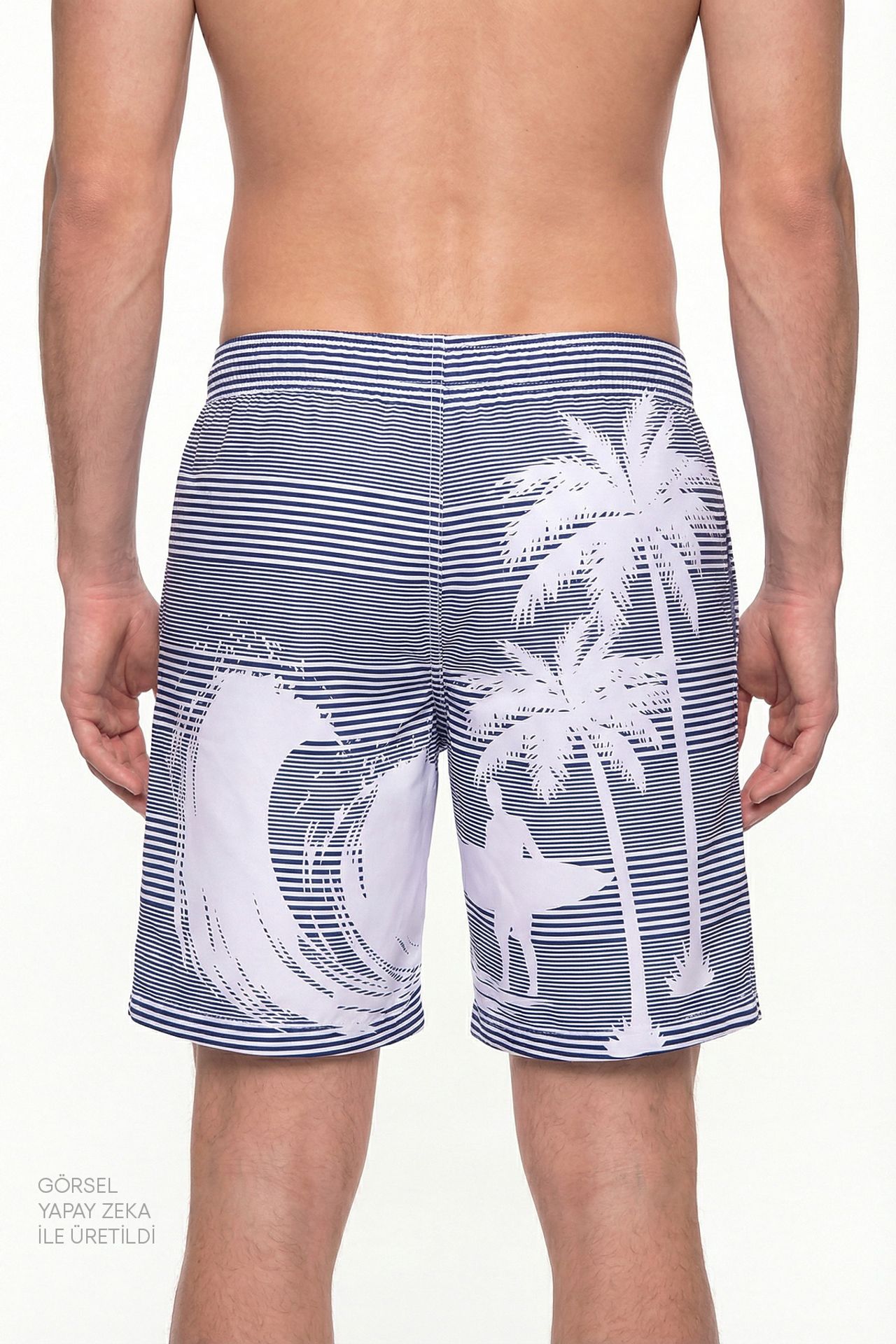 PENTI Men's Surf Revival Striped Shorts 2