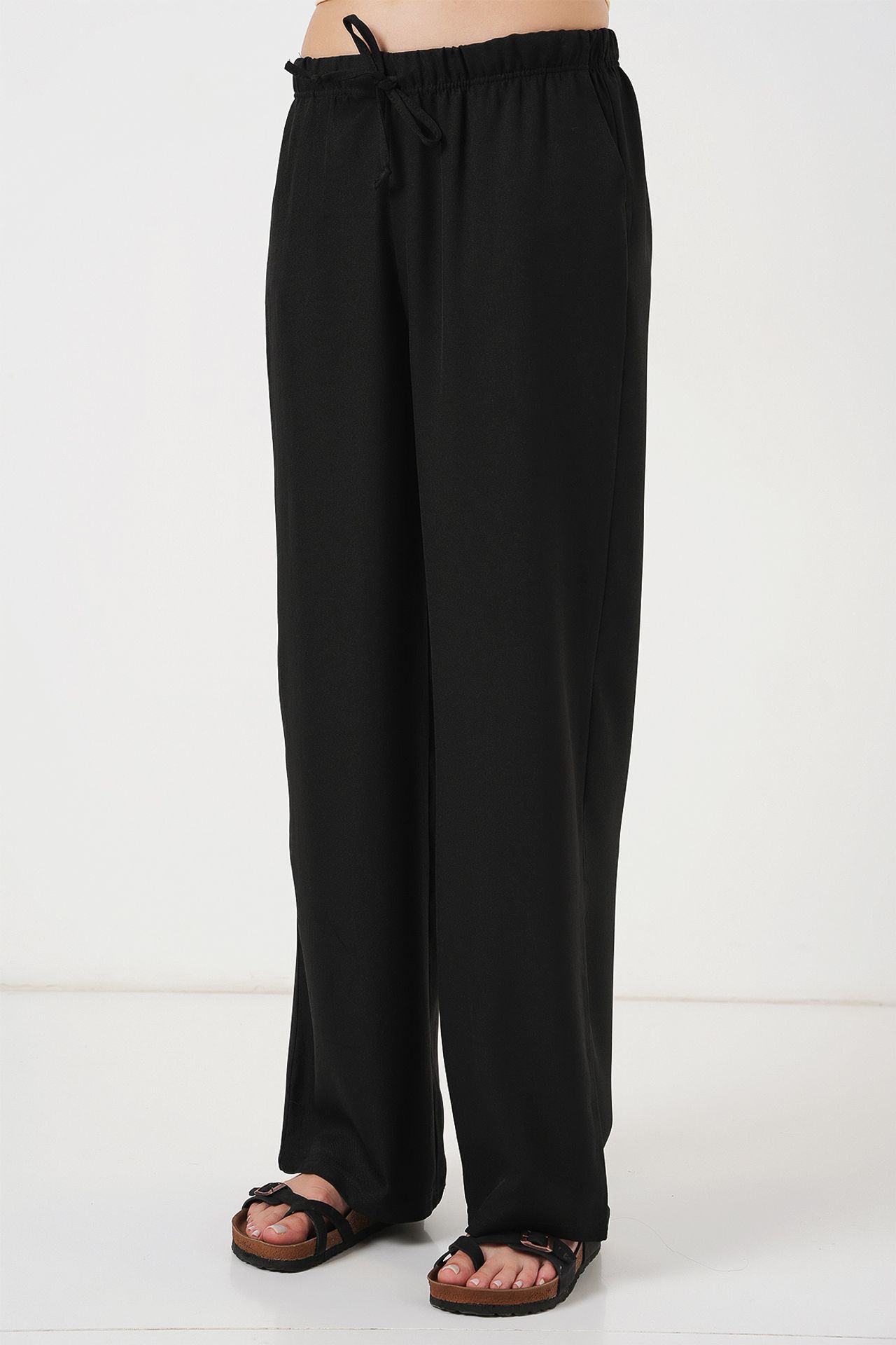 BDART Wide Leg Relaxed Pants with Drawstring 2