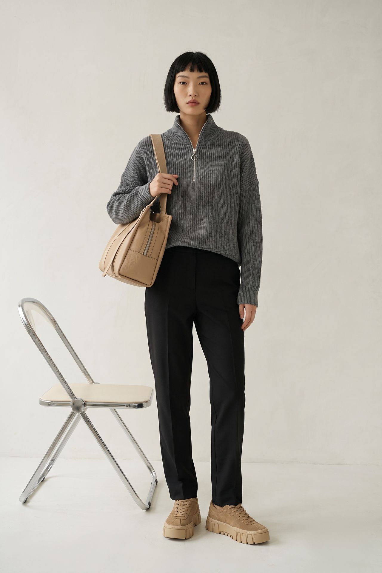 MY FASHION Knit Sweater 1