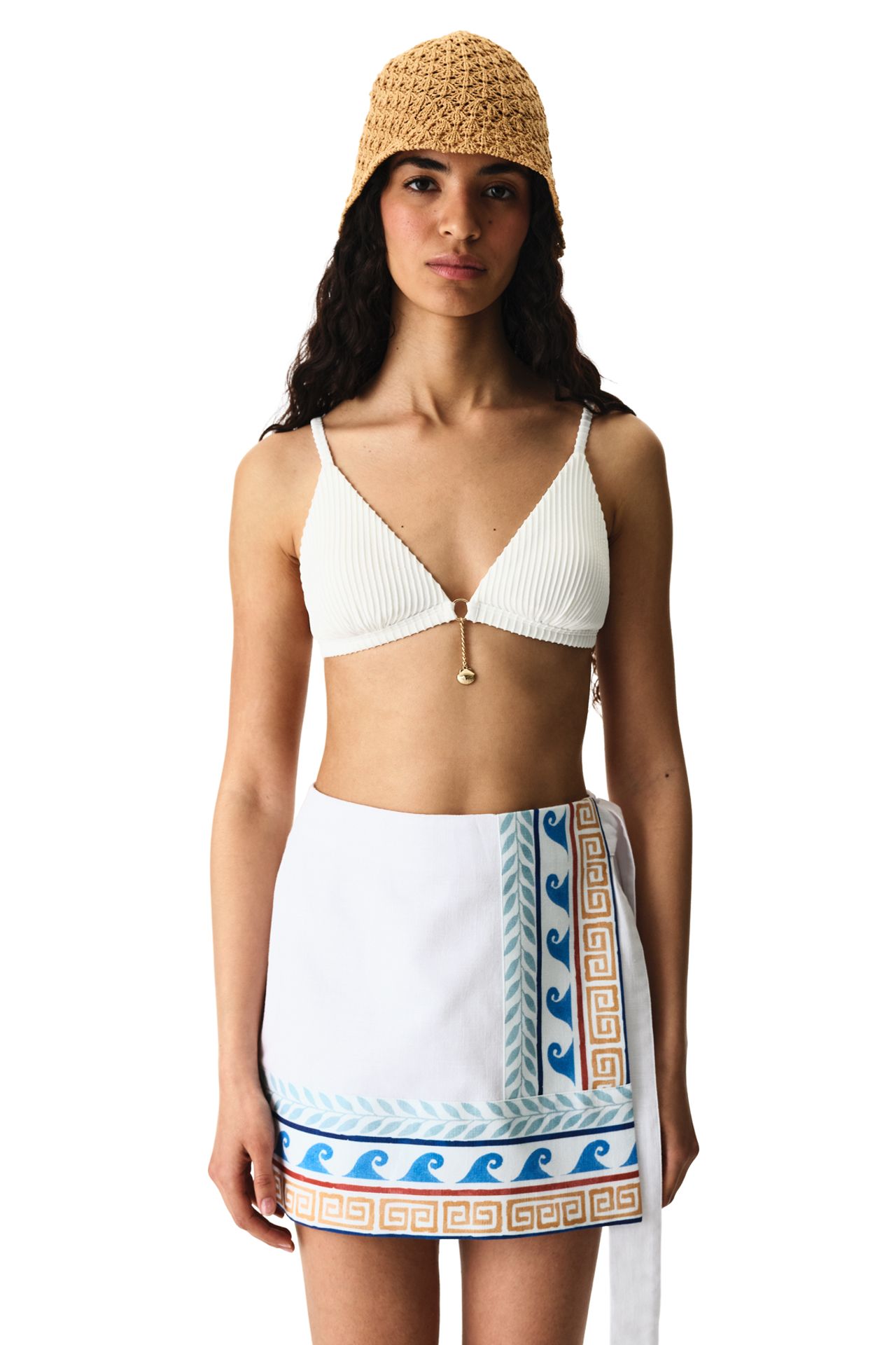 PENTI Santorini Ethnic Pattern Skirt 3