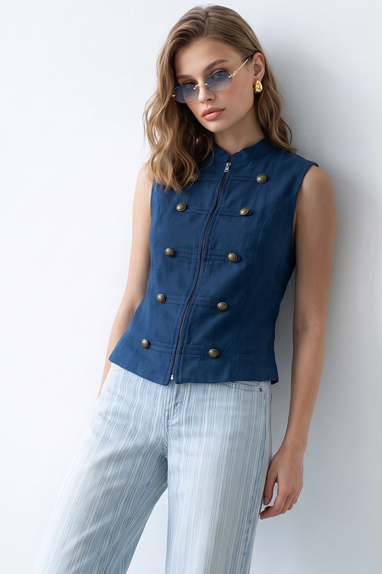 MIXRAY Cotton Waistcoat