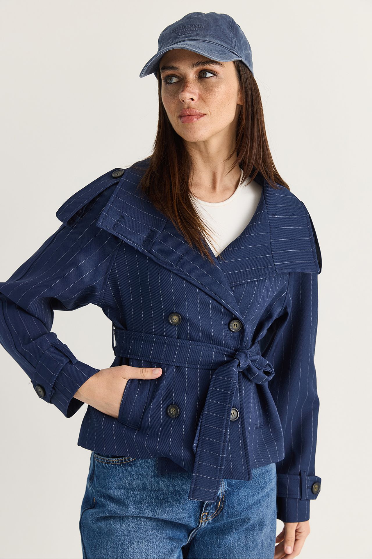 LUCCI Women's Trench Coat 4