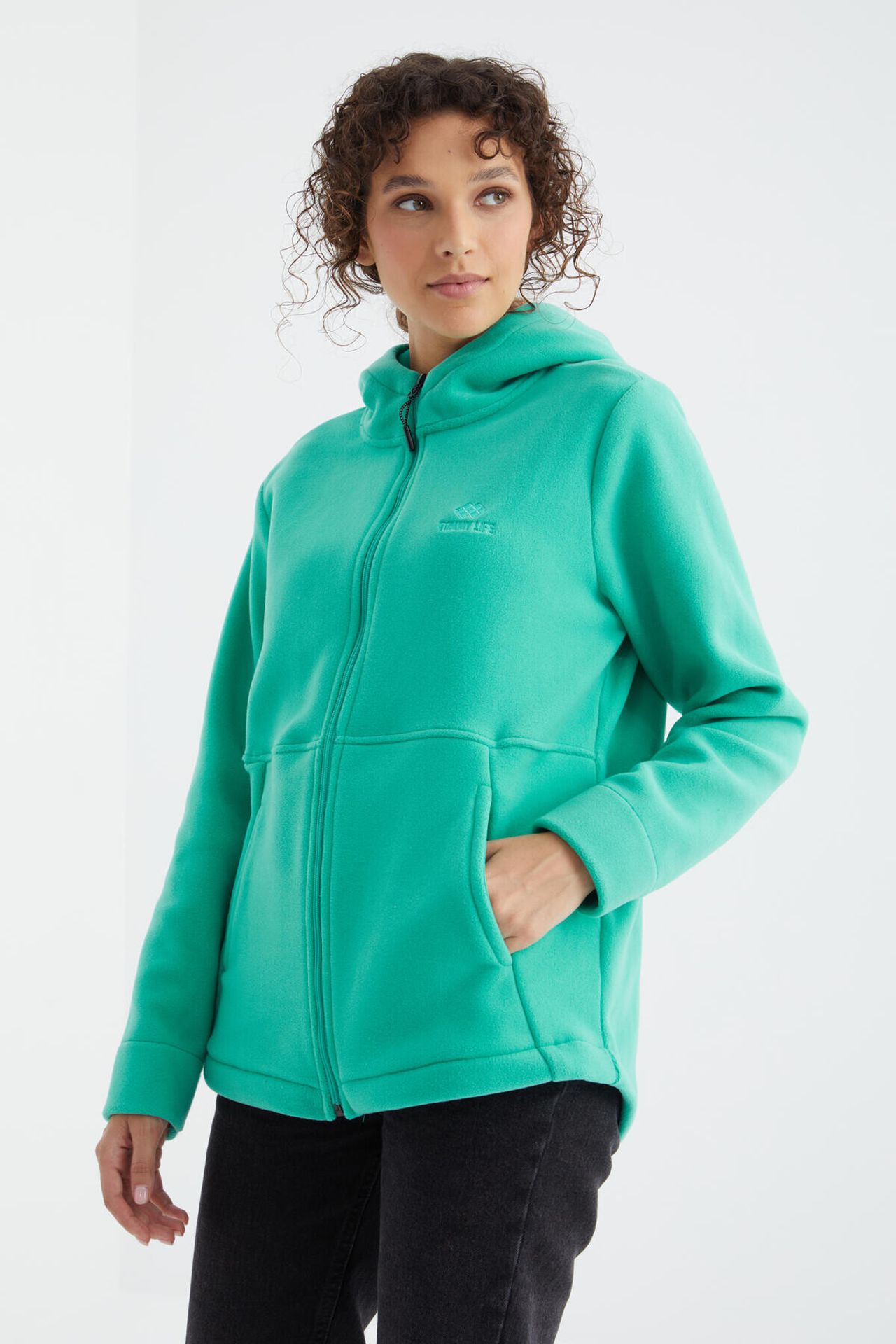 TOMMY Women's Hooded Zip Sweatshirt 1