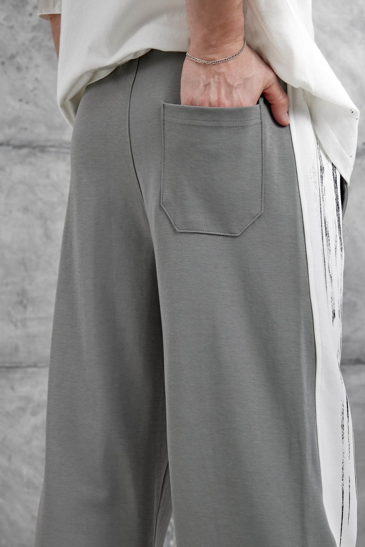 NOMARC Bol Geniş Paça Uzun Jogger Pantolon 6