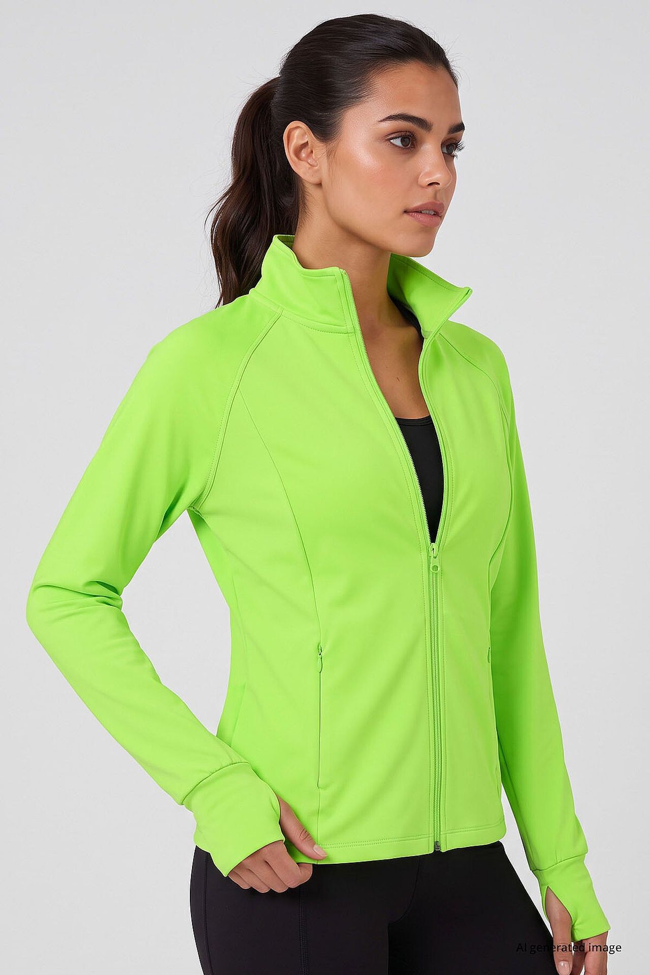 TOMMY Women's Zipper Collar Sweatshirt 2