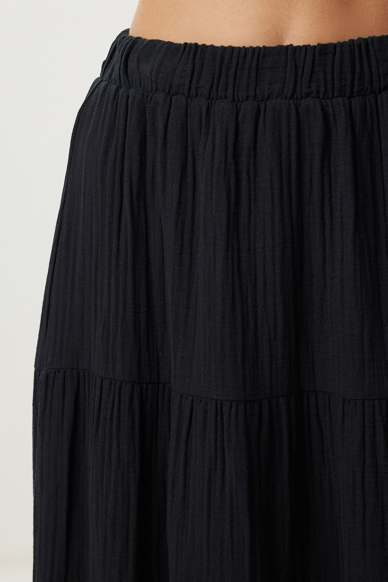 ISTANBUL High Waist A-Line Maxi Skirt 4