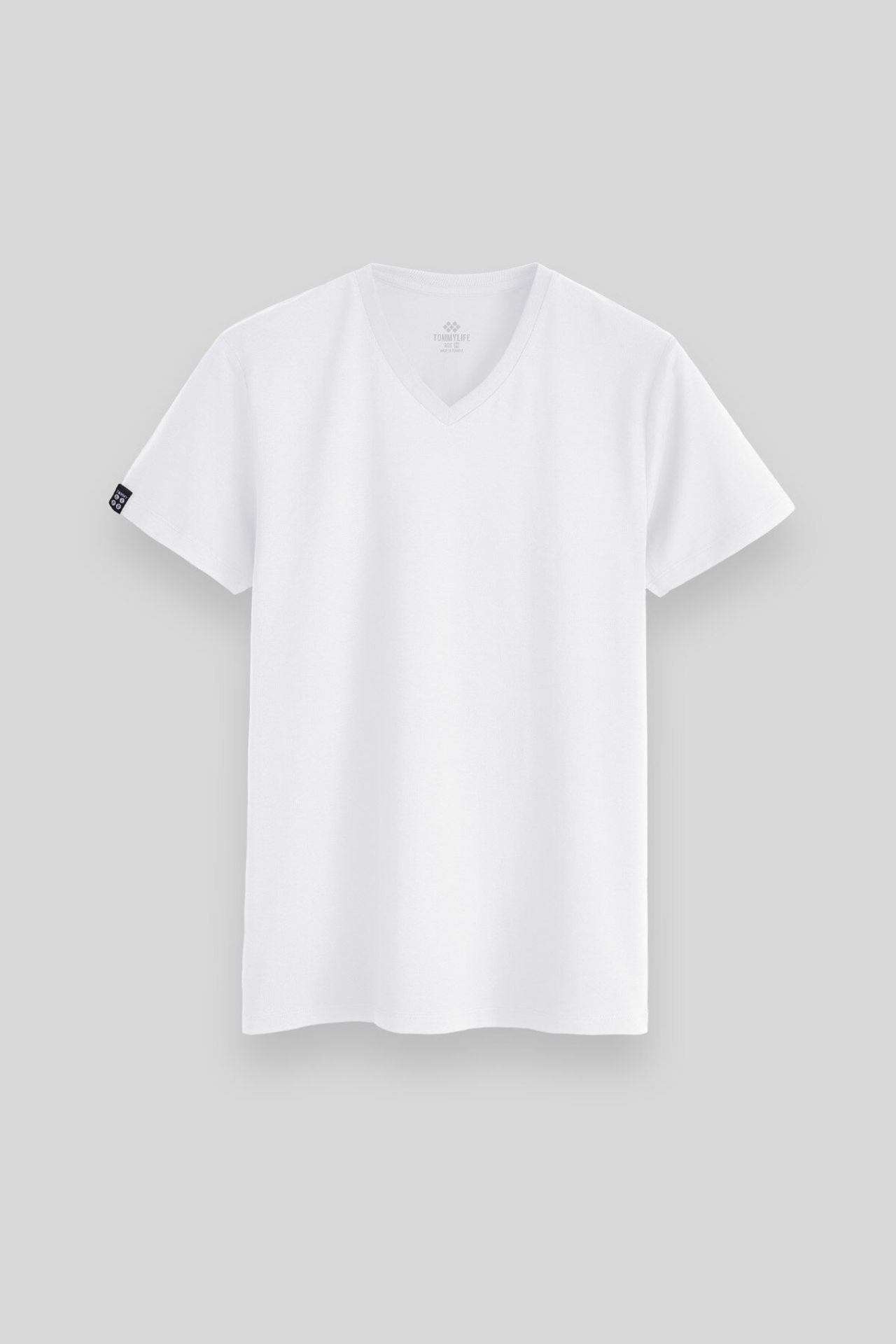 TOMMY Men's V-Neck Short Sleeve T-Shirt 1