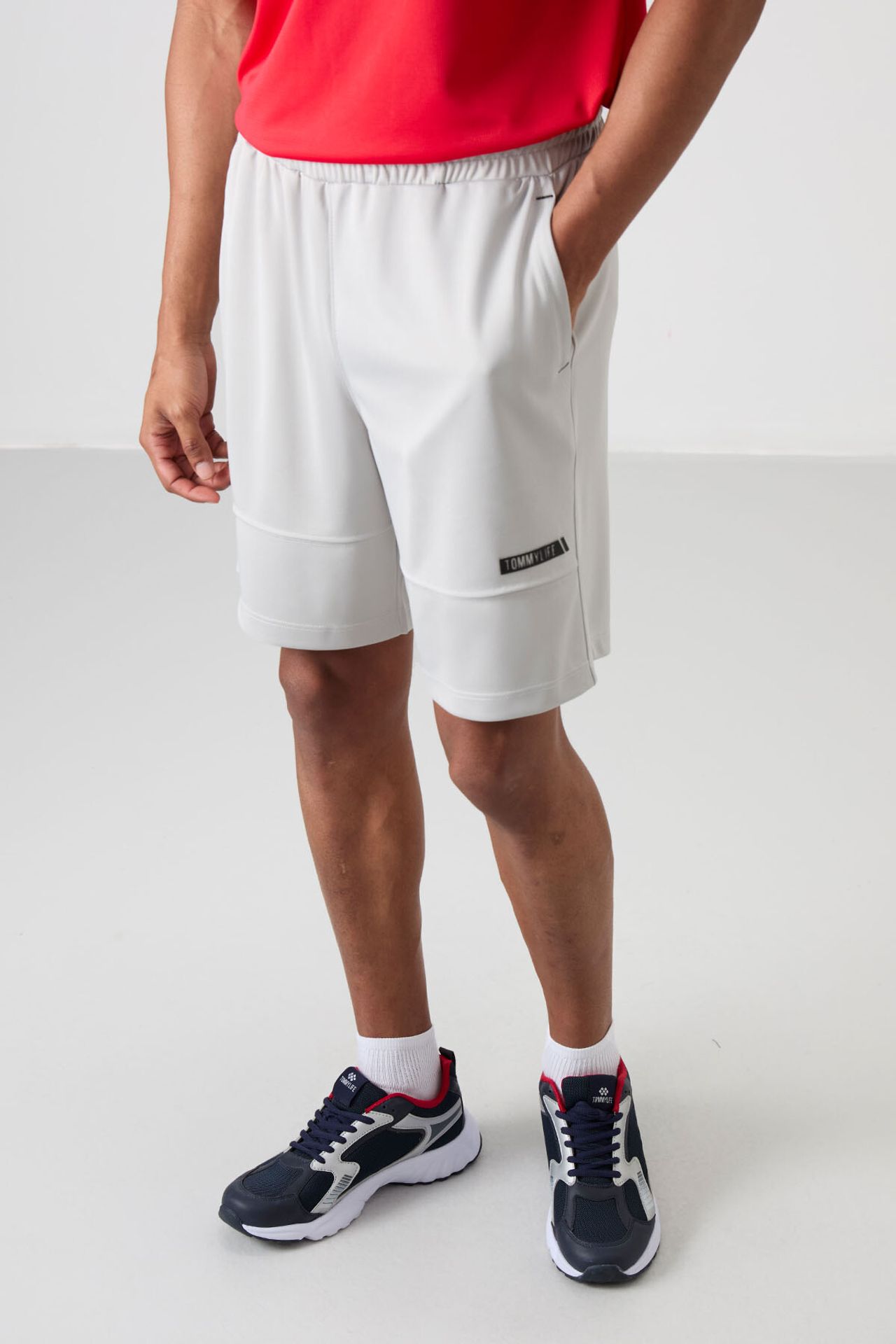 TOMMY Men's Solid Sweat Shorts 2