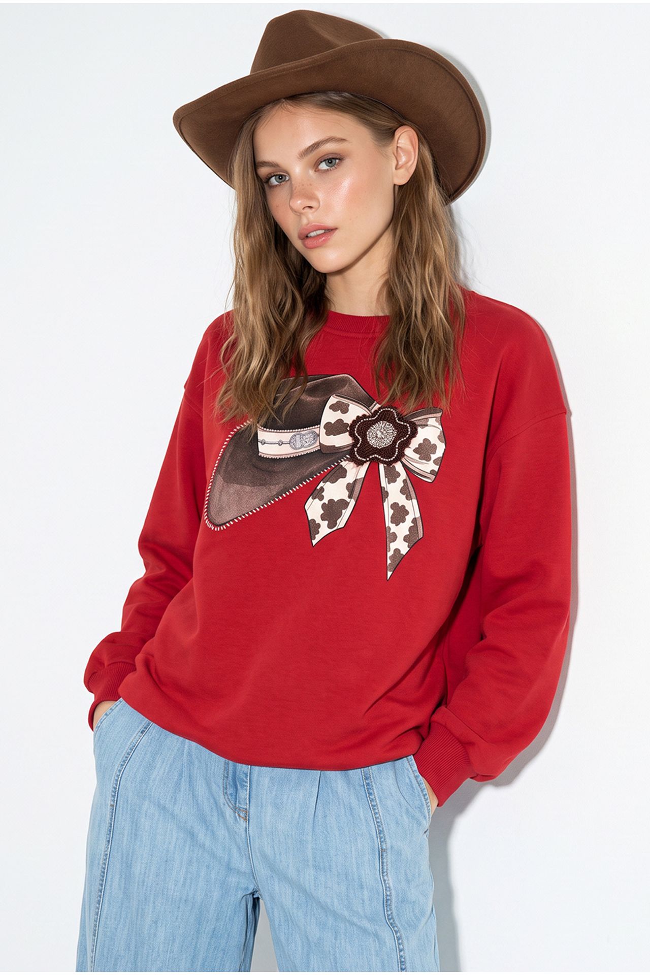 LUCCI Kadın Sweatshirt 3