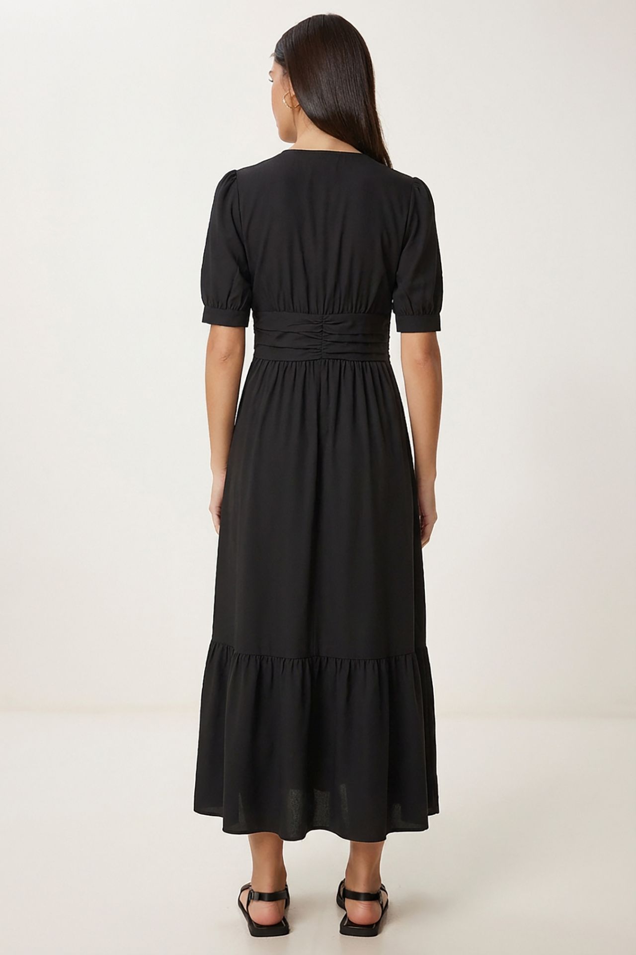 ISTANBUL Women's Cotton-blend Poplin Maxi Dress 3