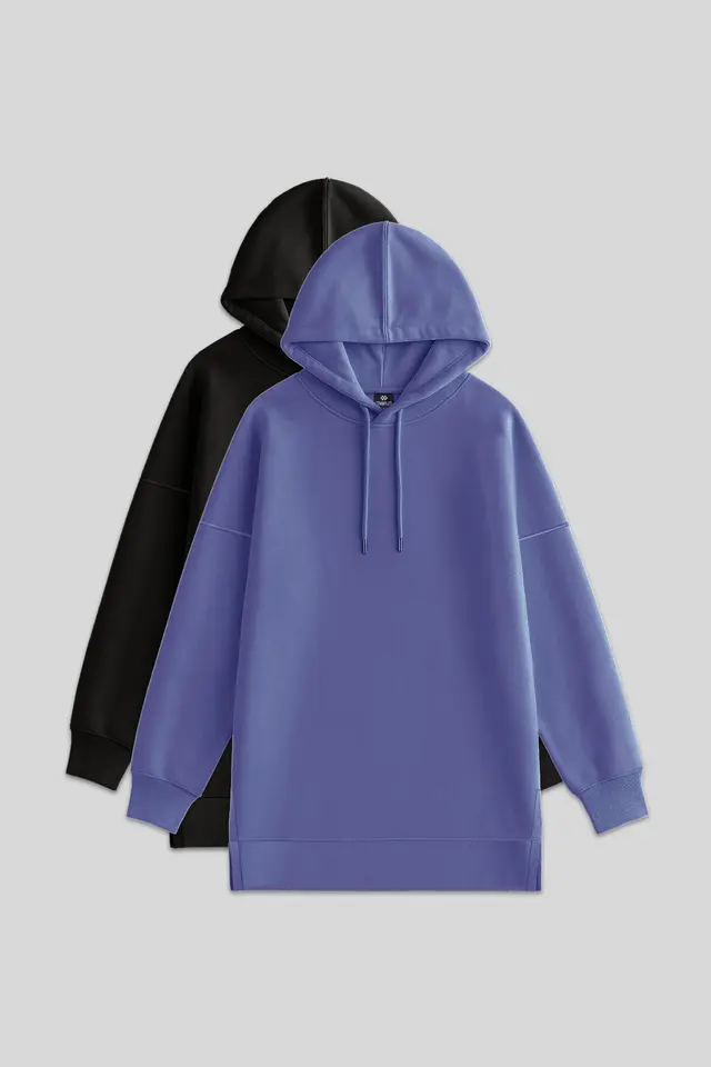 TOMMY Oversized Hooded Sweatshirt With Pocket