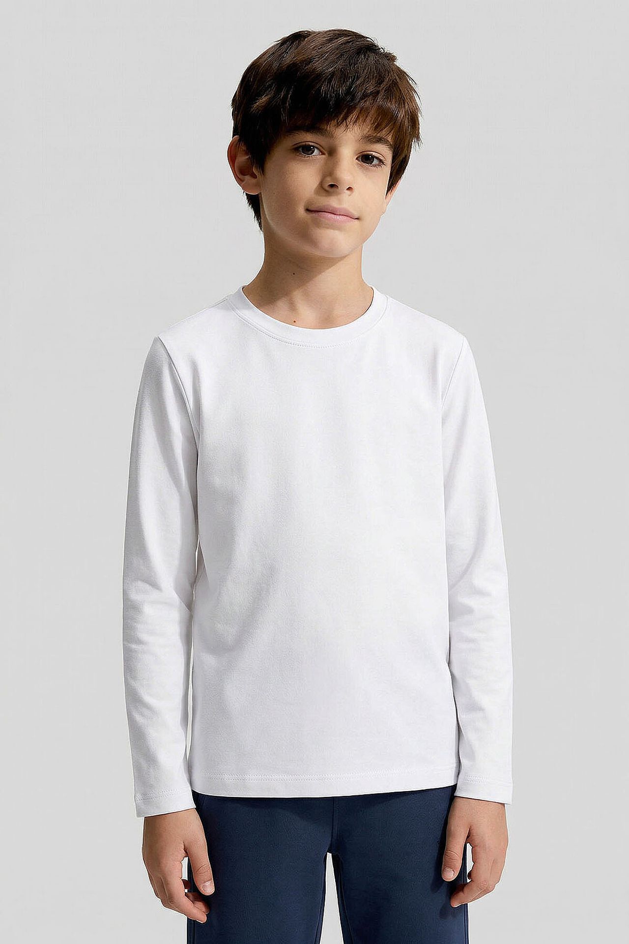 TOMMY Child Long Sleeve Crew Neck T-Shirt 2