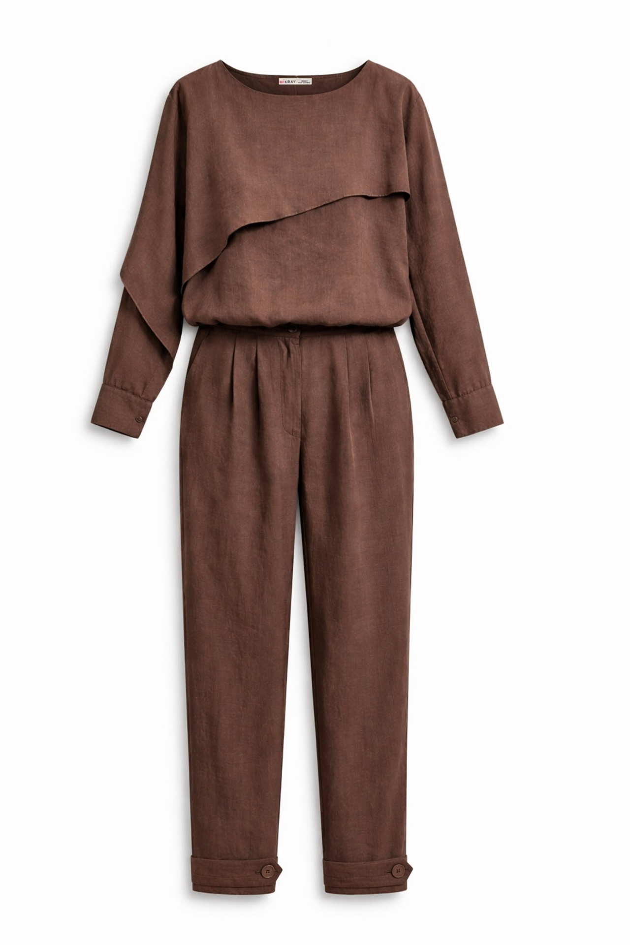 MIXRAY Two-Piece Tencel-Blend Coord 1