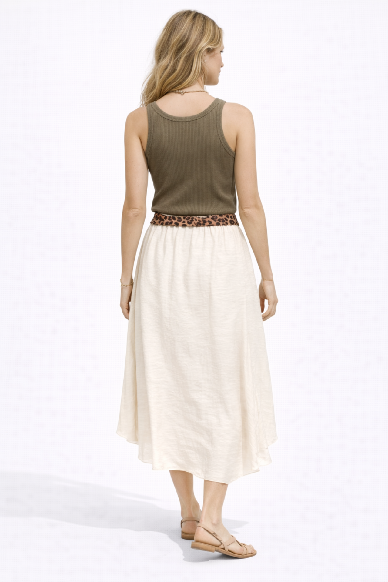 MIXRAY Midi Skirt