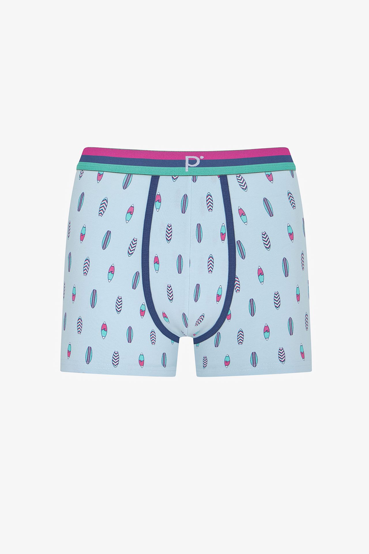 PENTI Men's Tropic Mix Sea Pattern 3-Pack Boxers 3