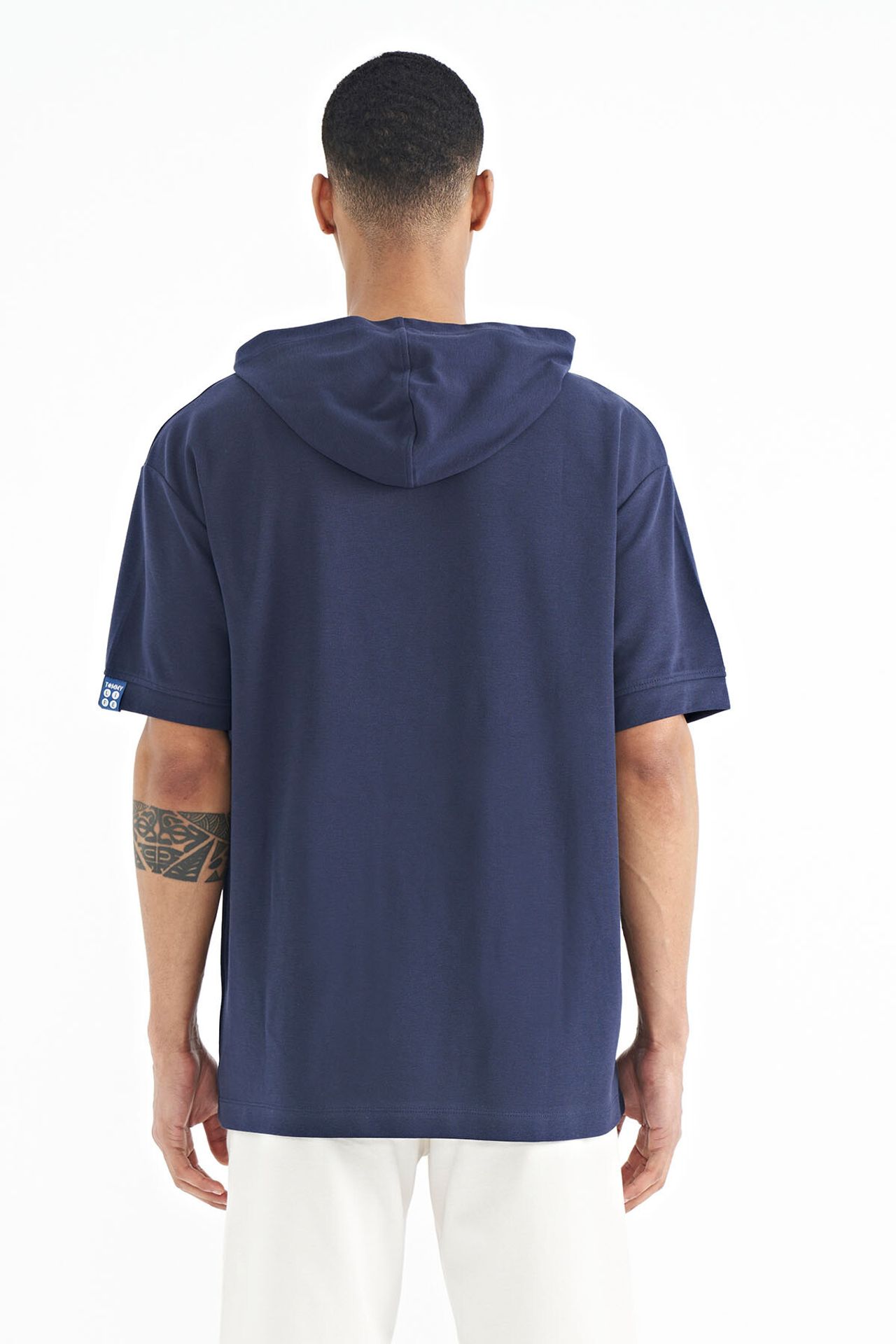 TOMMY Oversized Hooded Short-sleeve T-shirt 6